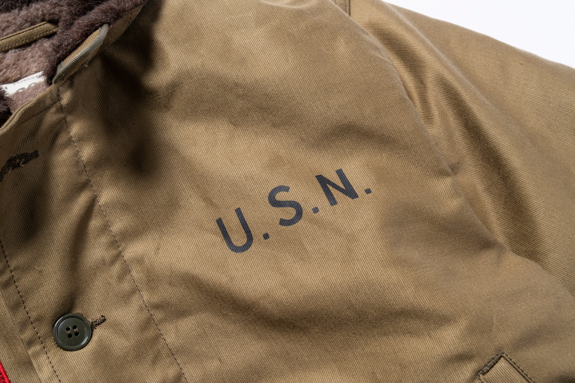 N-1 DECK JACKET (KHAKI) / 8TH BEACH BN. - Image 7