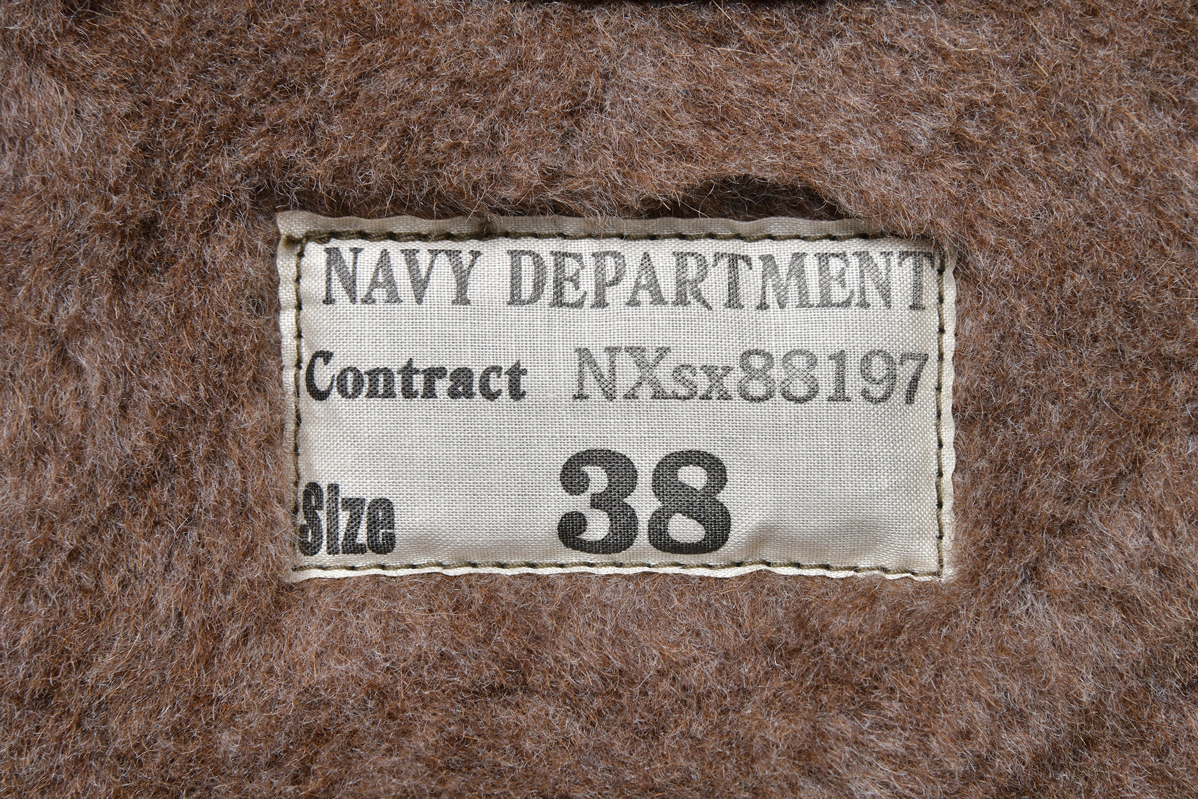 N-1 DECK JACKET (KHAKI)/ STENCIL - Image 4