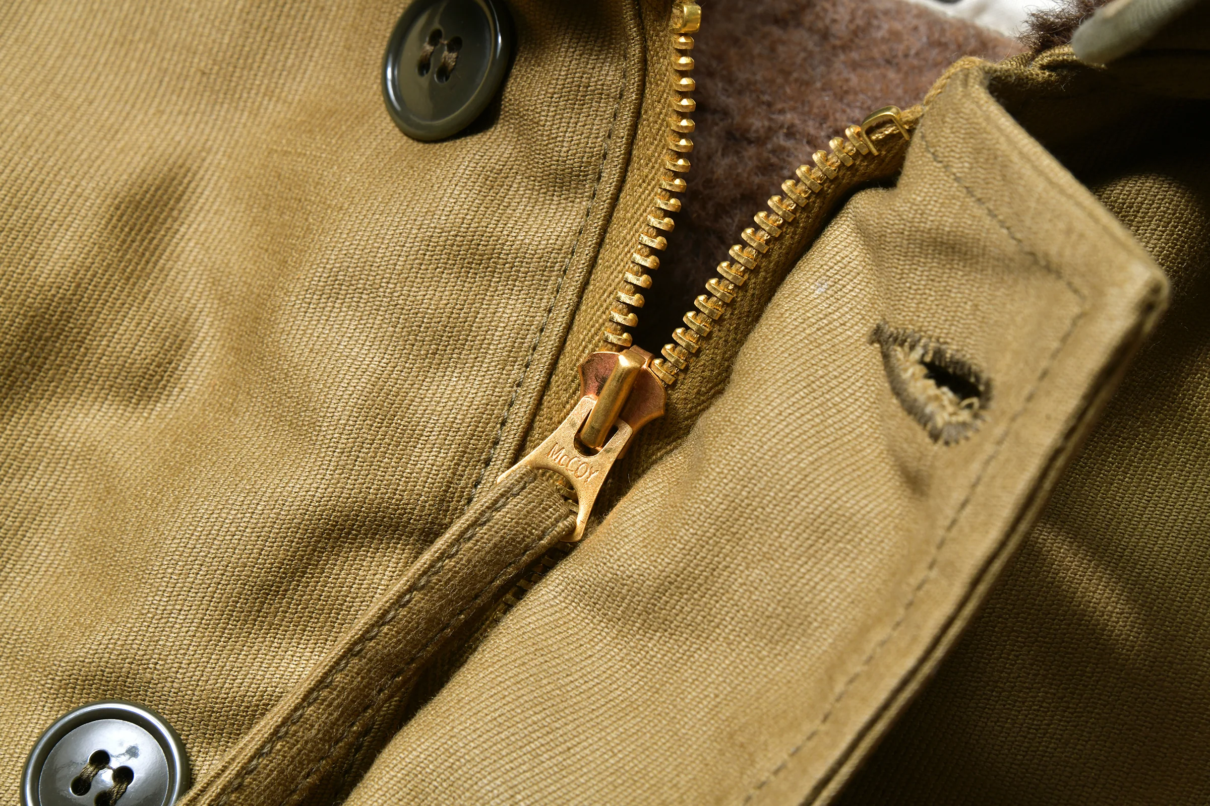 N-1 DECK JACKET (KHAKI)/ STENCIL - Image 5