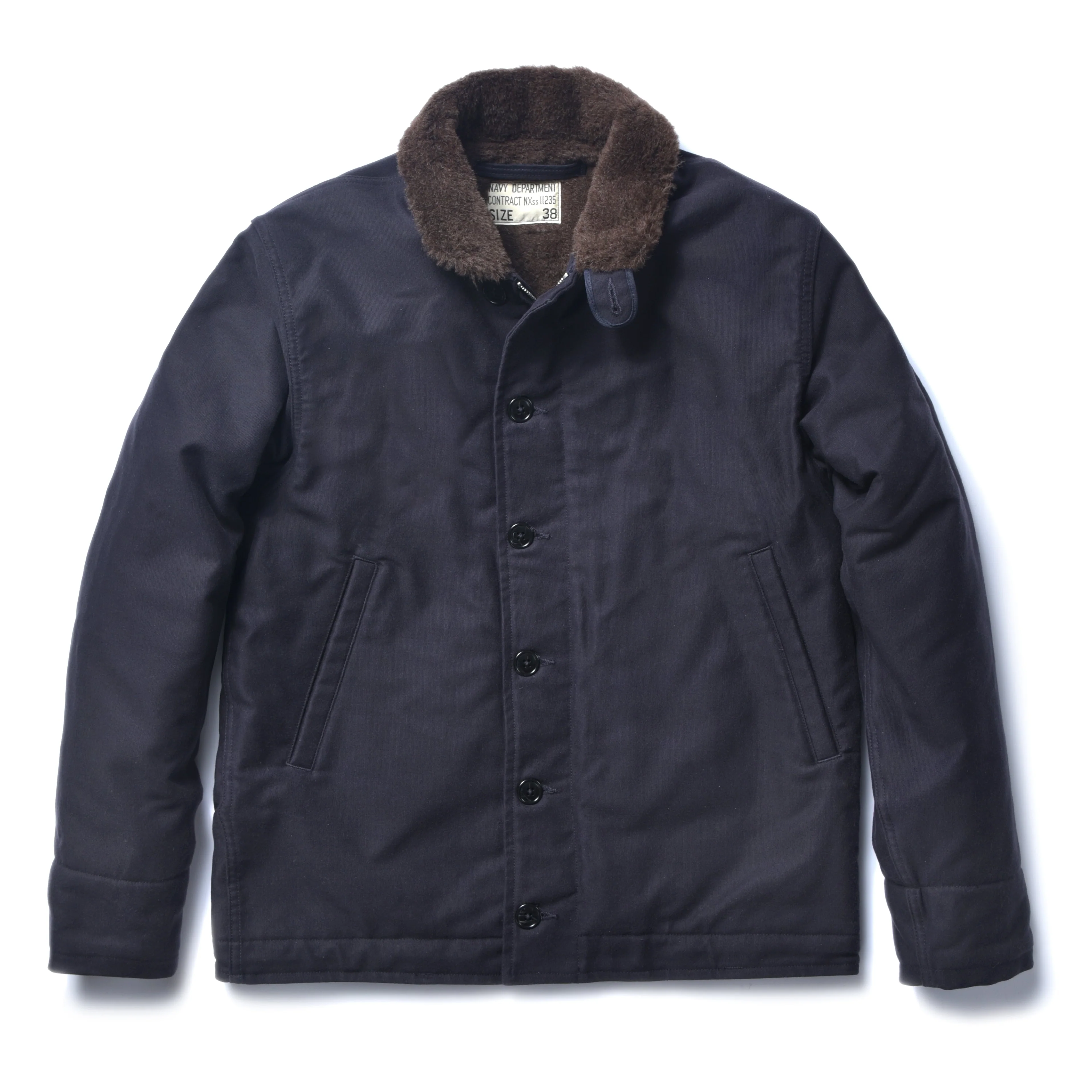 N-1 DECK JACKET (NAVY) / STENCIL - Image 3