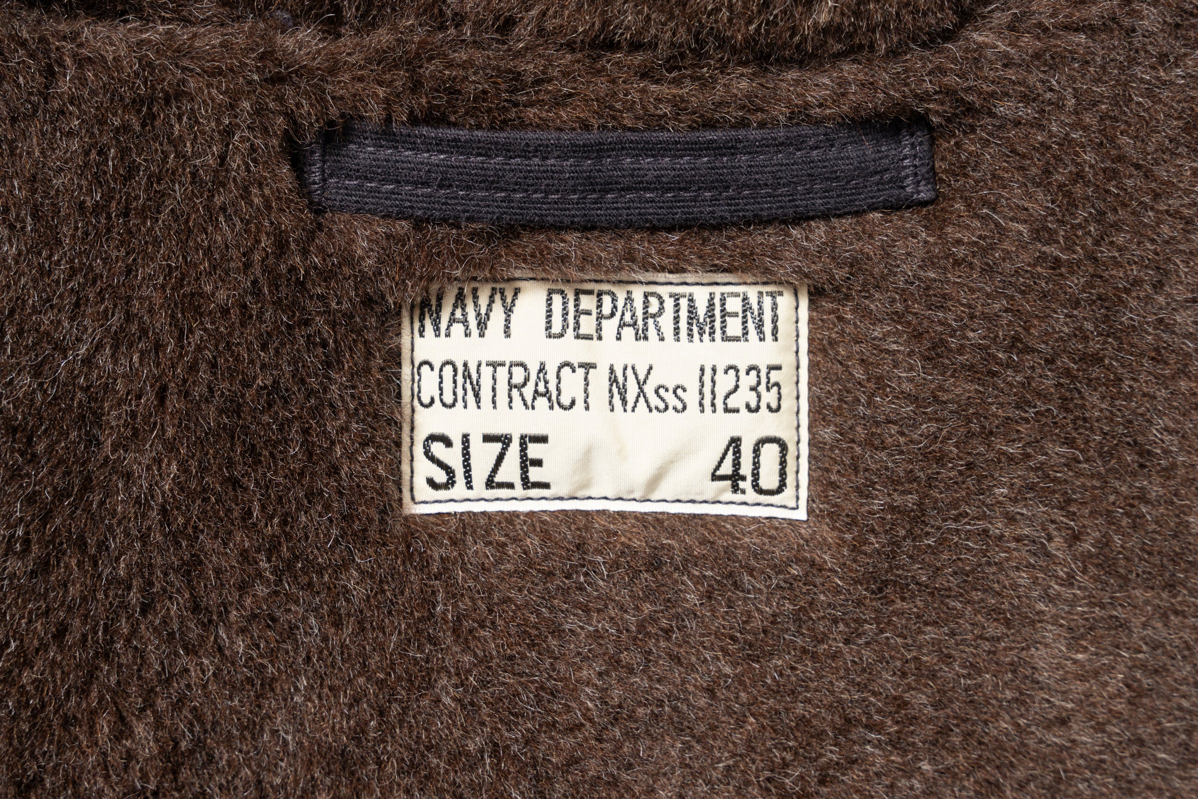 N-1 DECK JACKET (NAVY) / STENCIL - Image 4