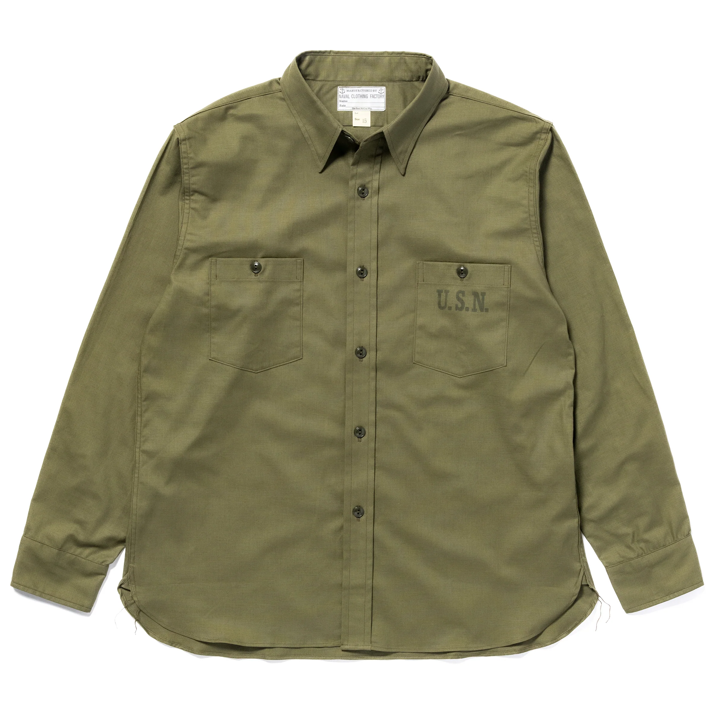 N-3 SHIRT L/S (MODIFY) / USN - Image 2