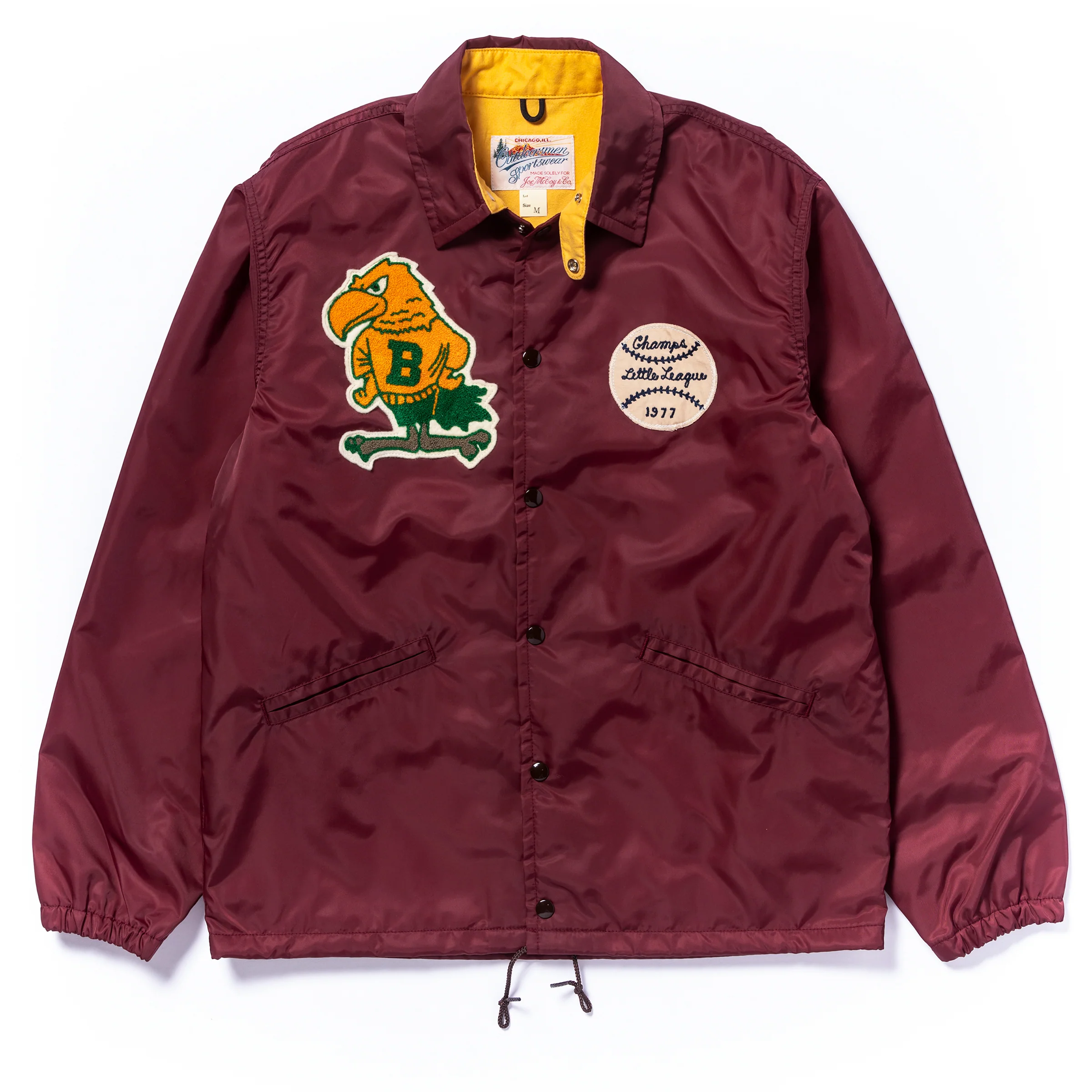 NYLON COACH JACKET / BIRDIES