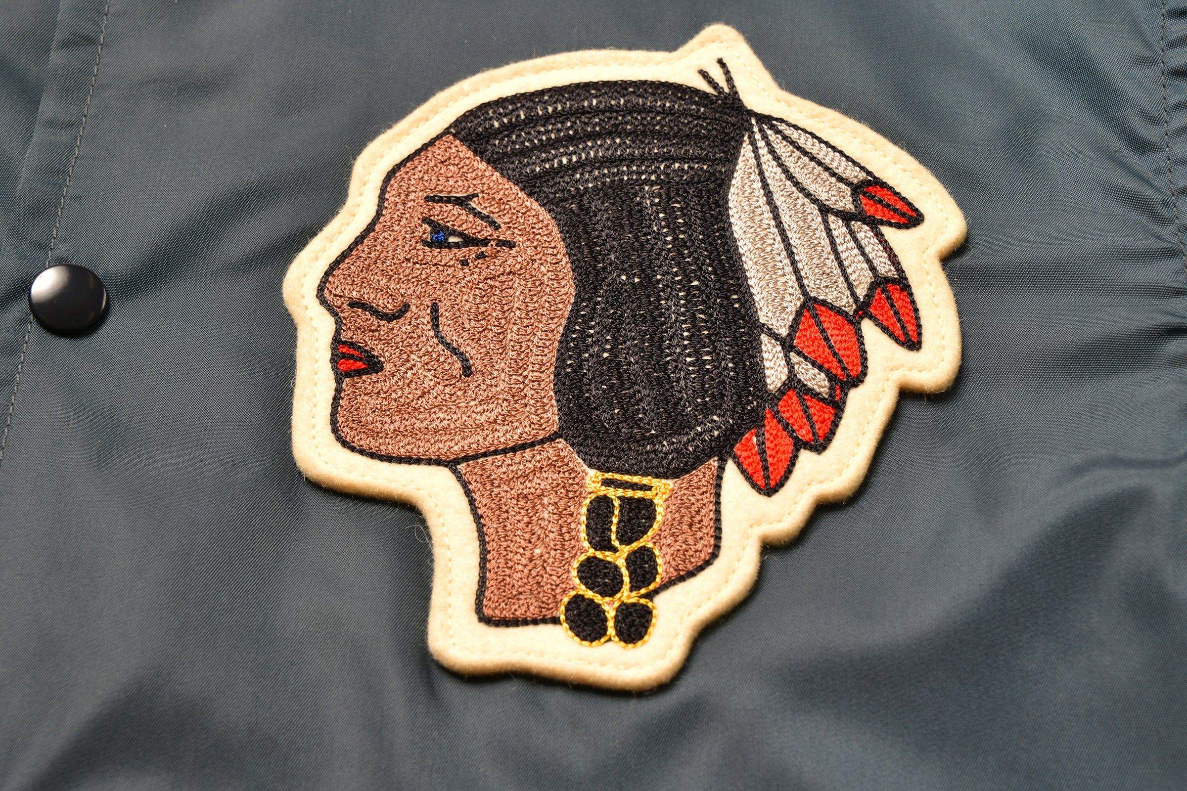 NYLON COACH JACKET / INDIAN - Image 4