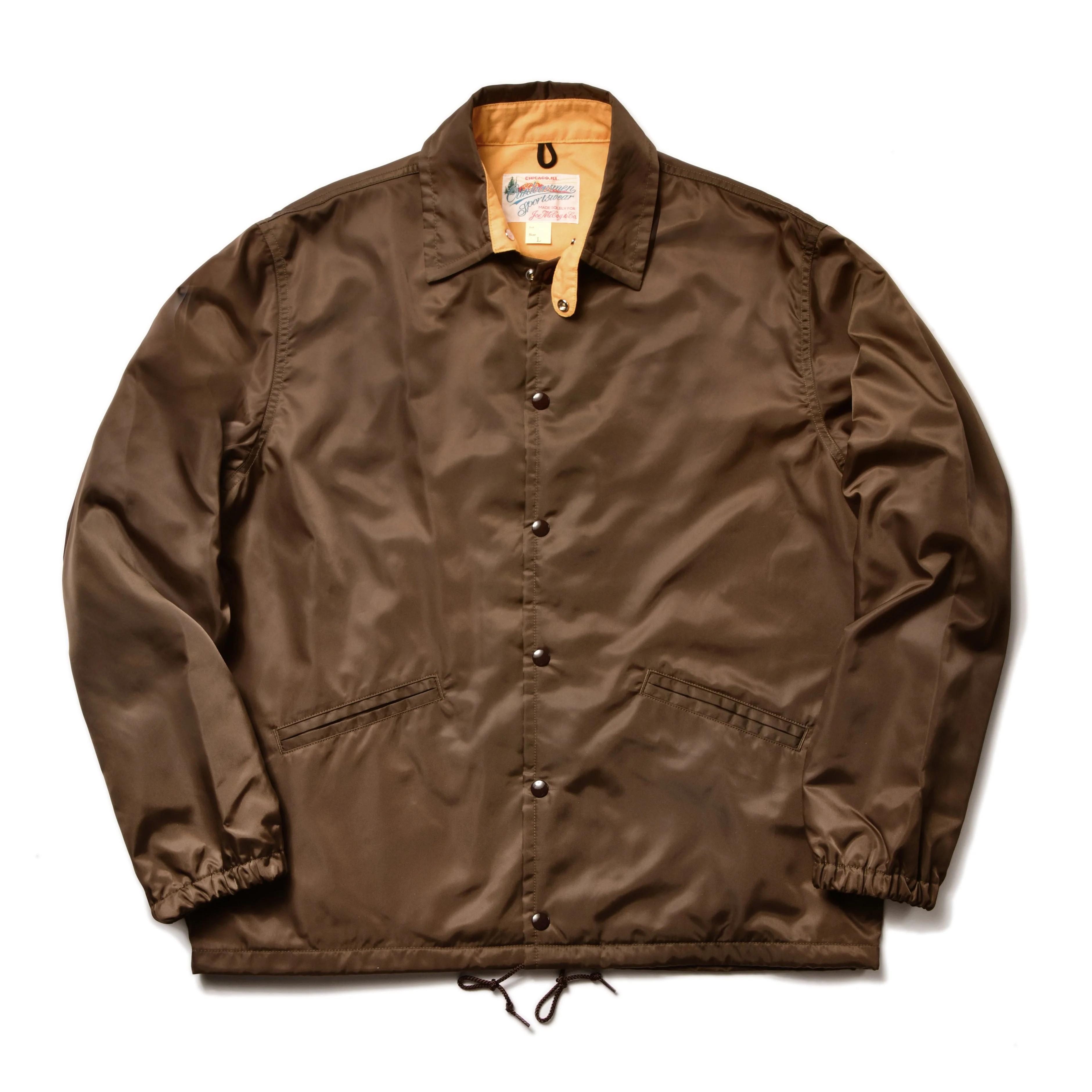 NYLON COTTON LINED COACH JACKET - Image 2