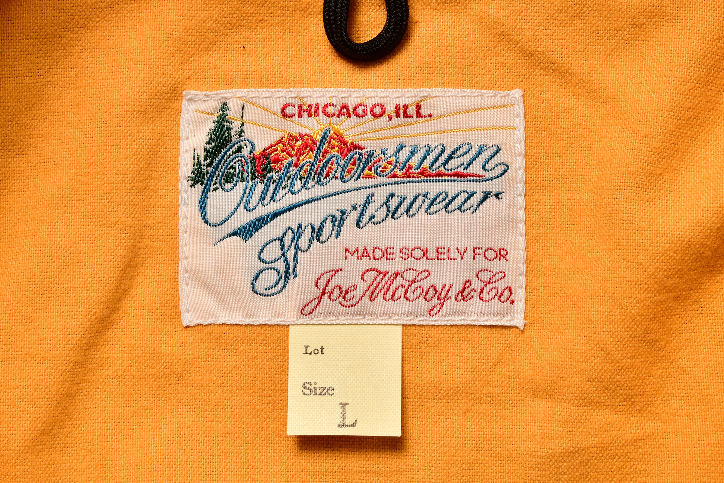 NYLON COTTON LINED COACH JACKET - Image 4