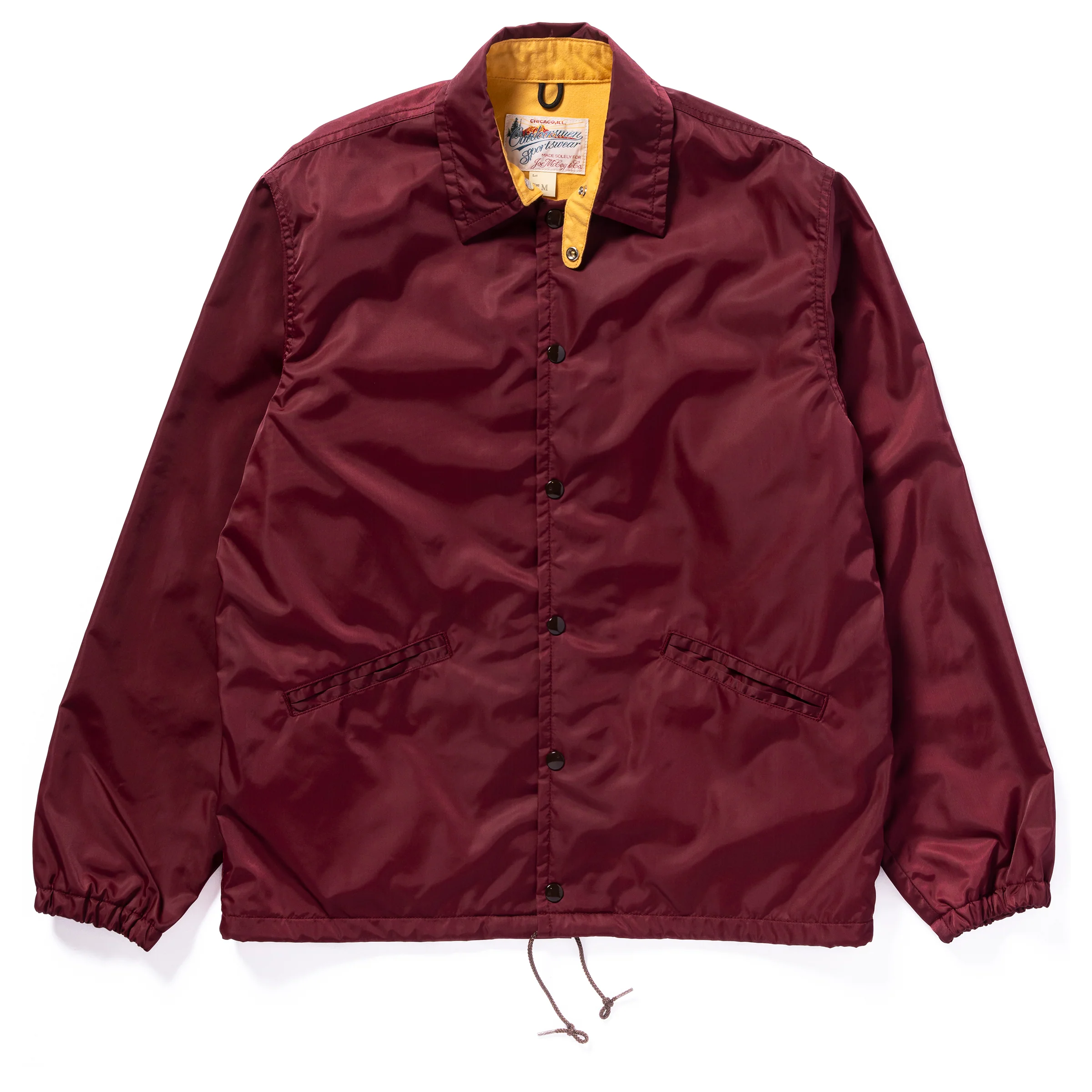 NYLON COTTON LINED COACH JACKET - Image 2