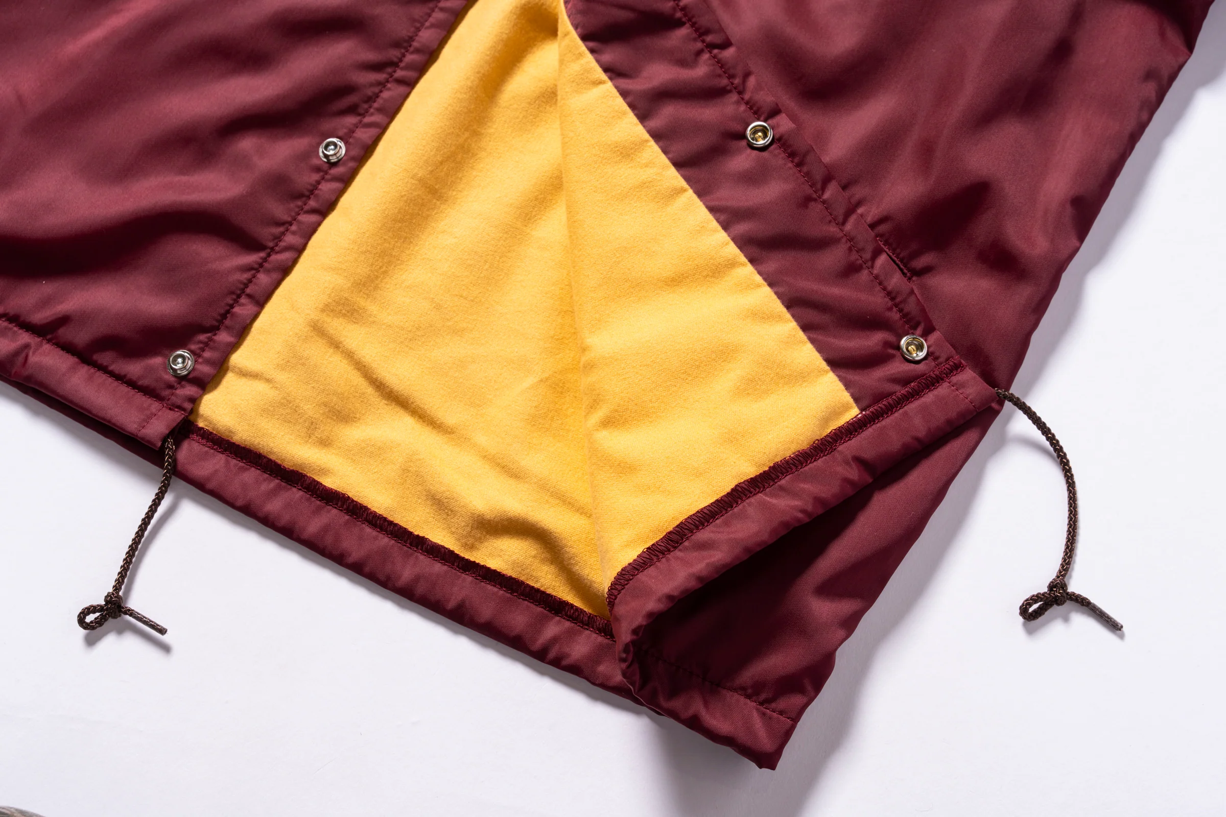 NYLON COTTON LINED COACH JACKET - Image 6