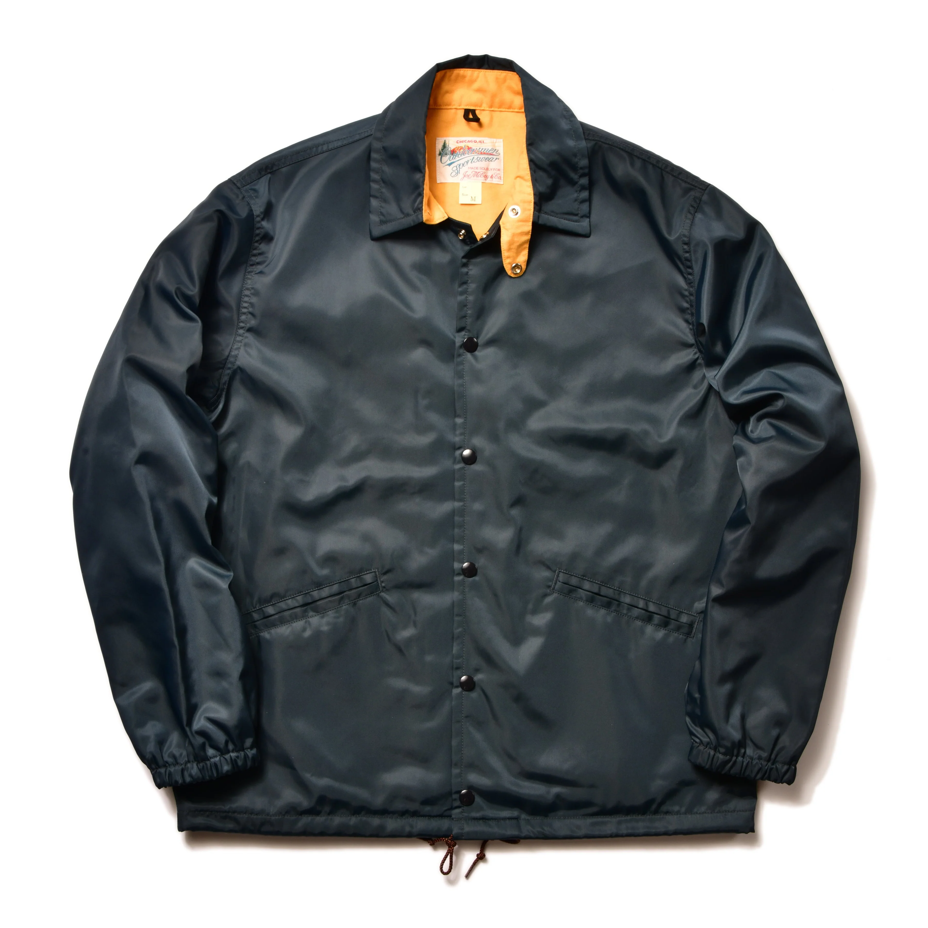 NYLON COTTON LINED COACH JACKET - Image 2