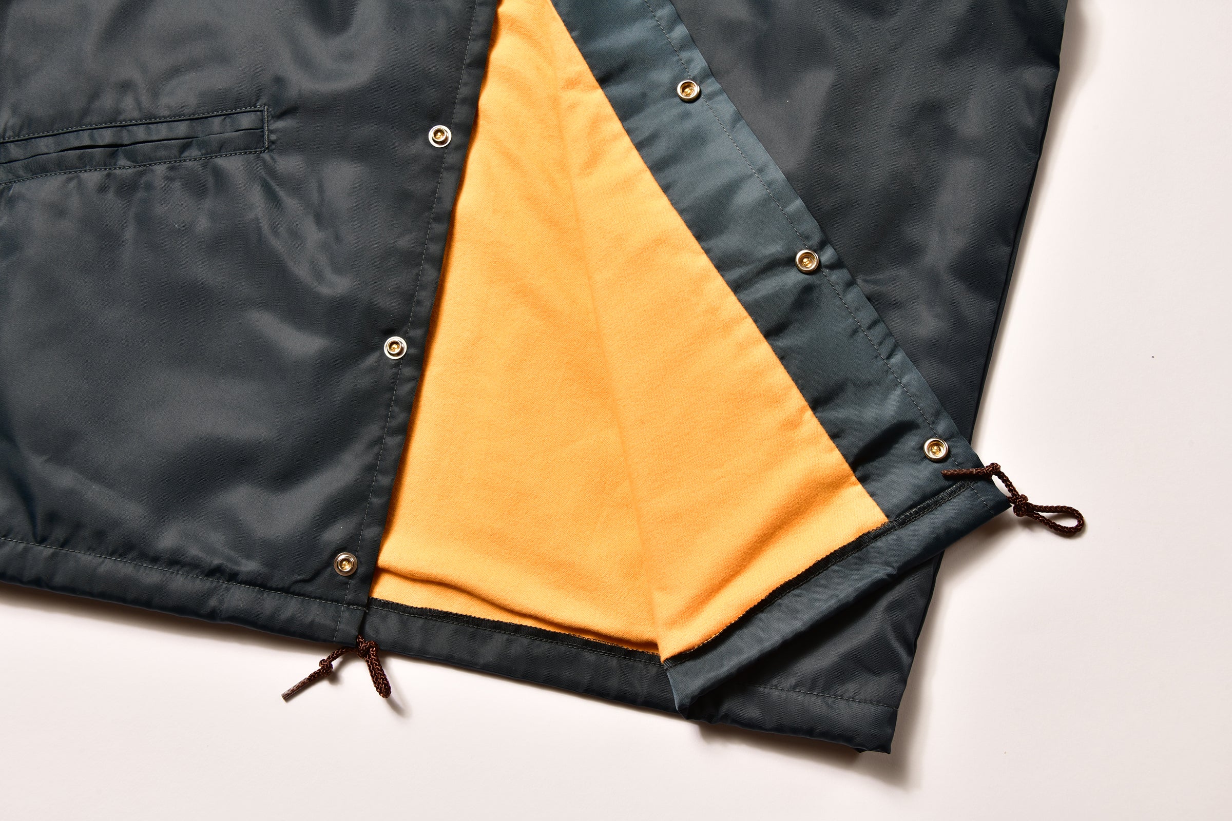 NYLON COTTON LINED COACH JACKET - Image 5