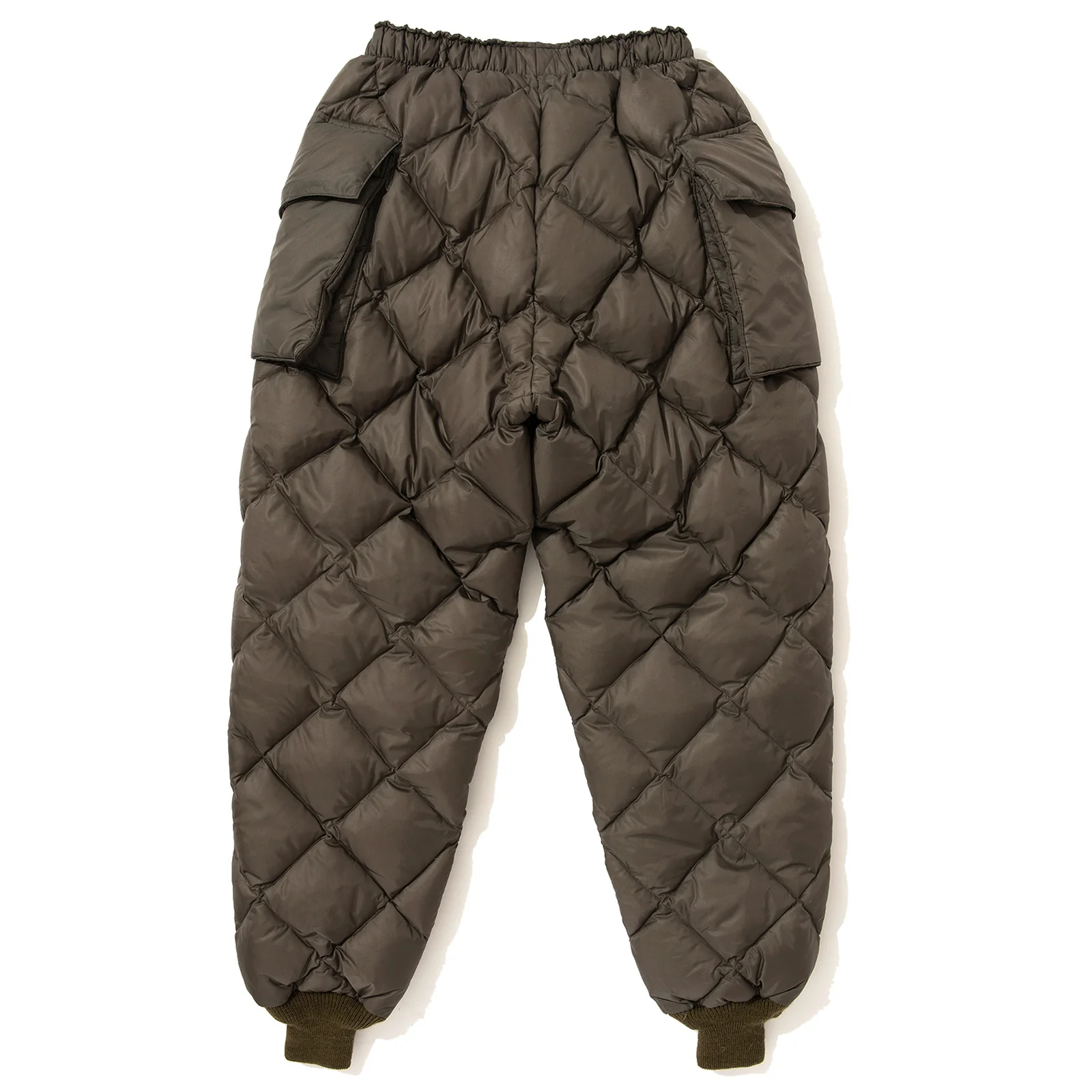 NYLON QUILTED DOWN TROUSERS - Image 3