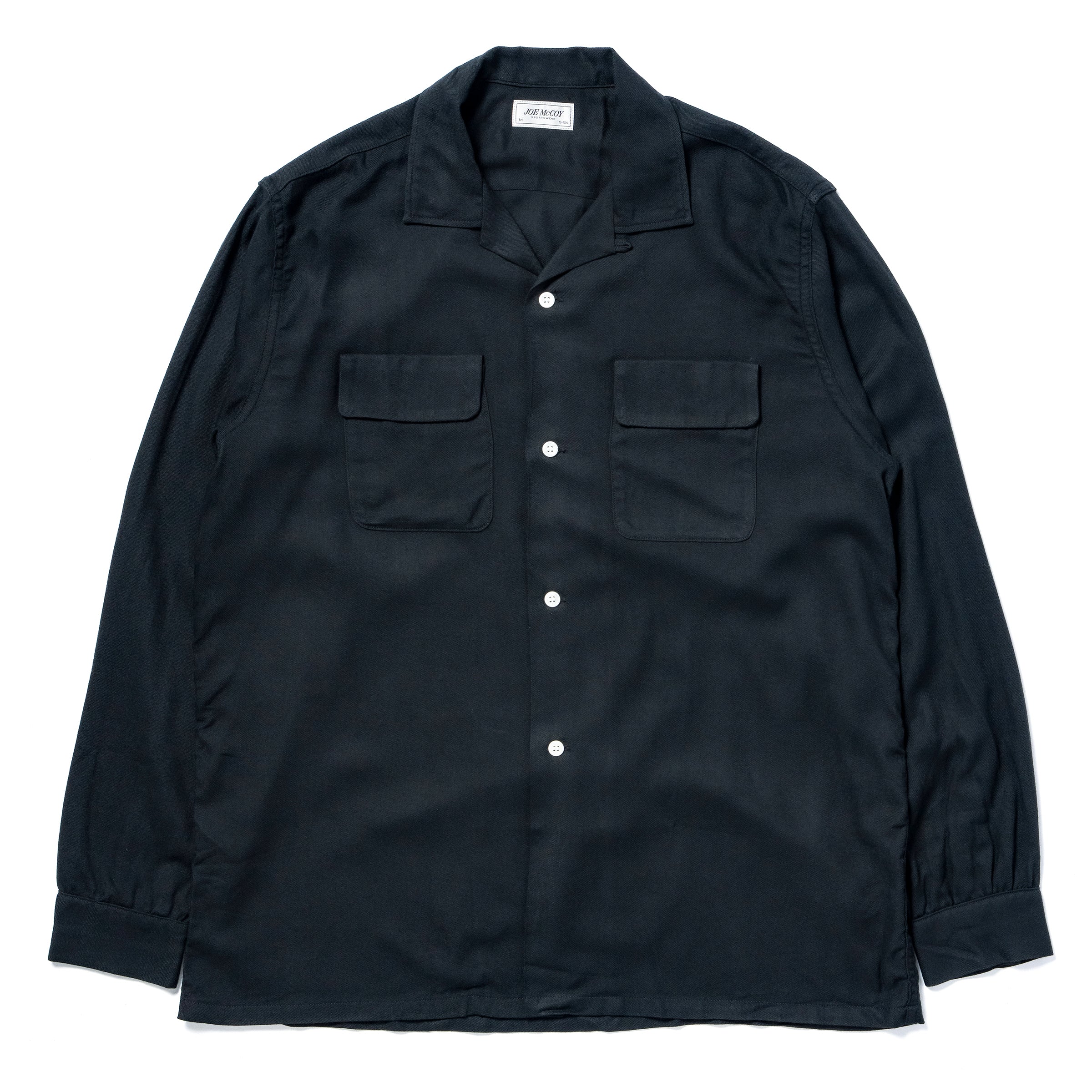 OPEN COLLAR RAYON SHIRT - Image 2