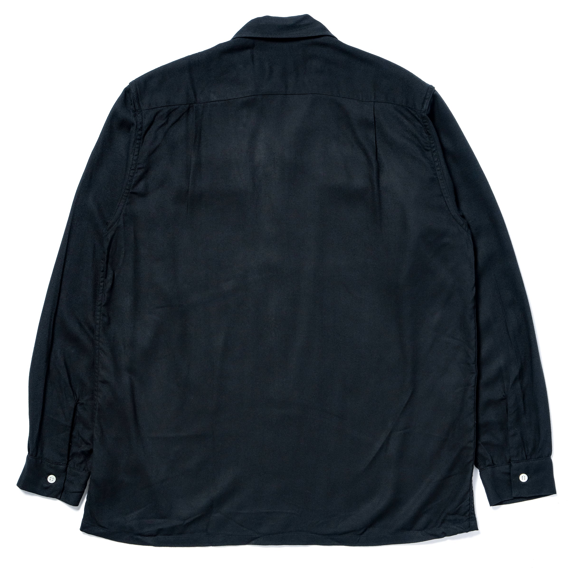 OPEN COLLAR RAYON SHIRT - Image 3