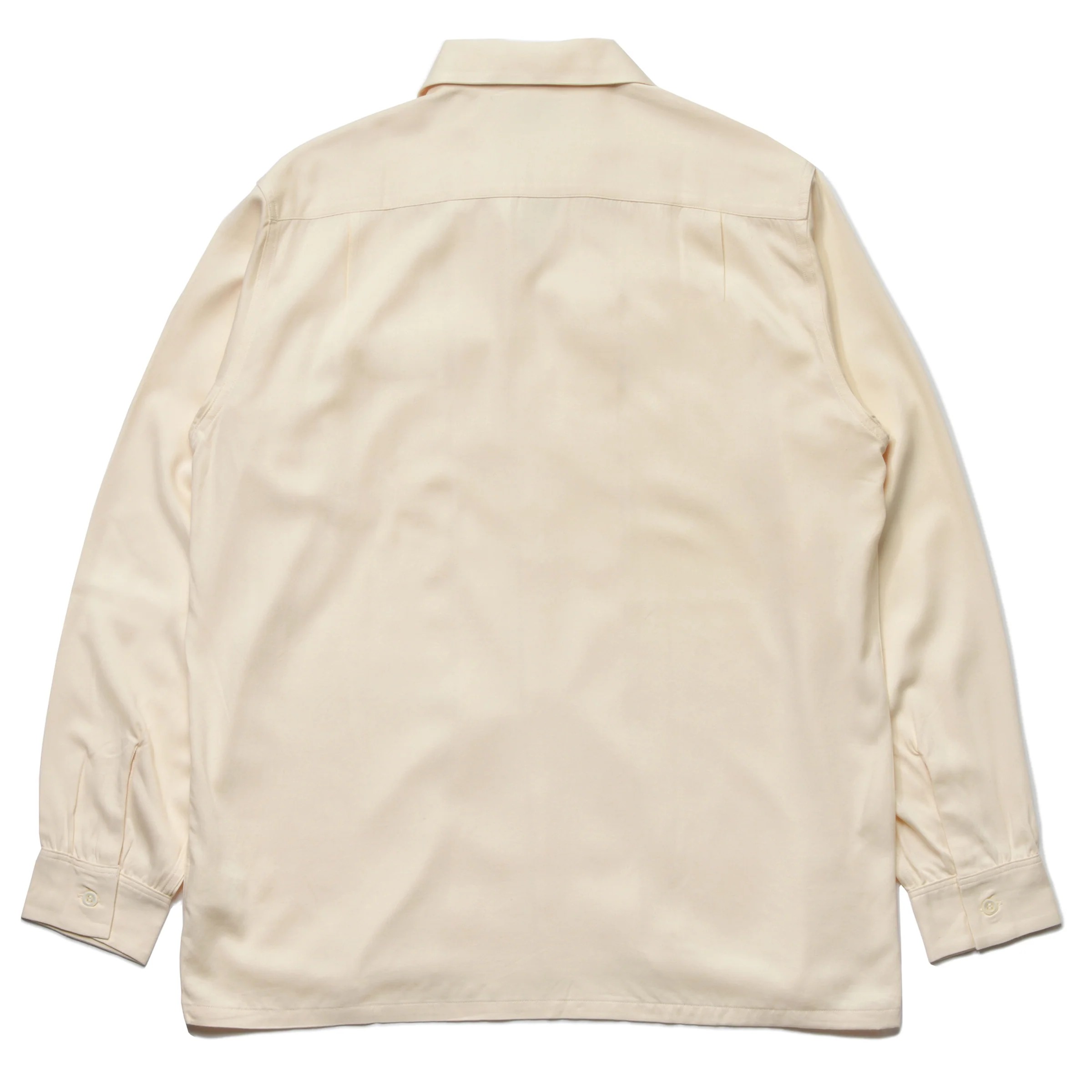 OPEN COLLAR RAYON SHIRT - Image 3