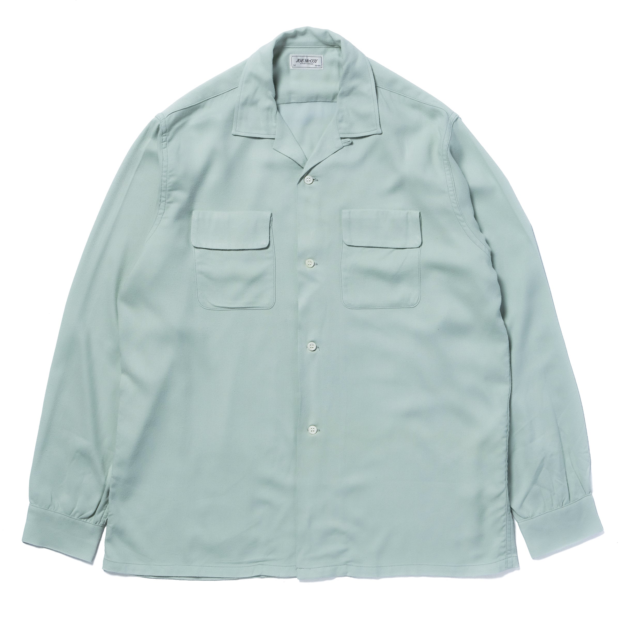 OPEN COLLAR RAYON SHIRT - Image 2