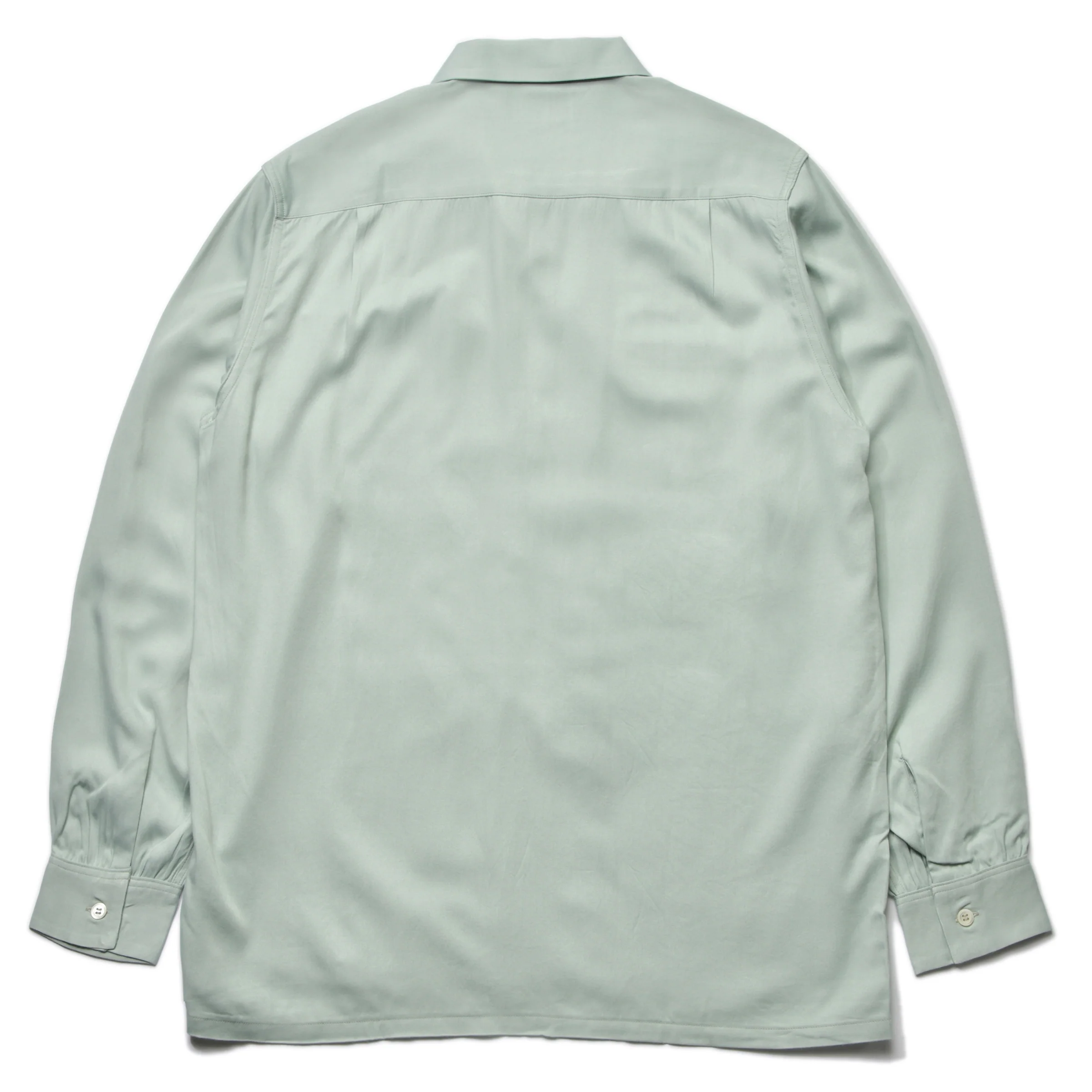 OPEN COLLAR RAYON SHIRT - Image 3