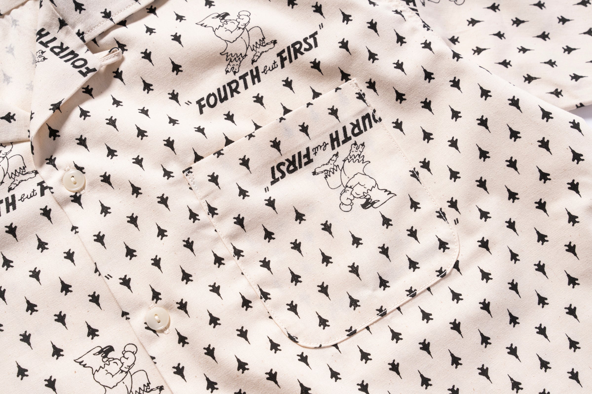 OPEN-COLLAR SHIRT / FOURTH BUT FIRST - Image 6