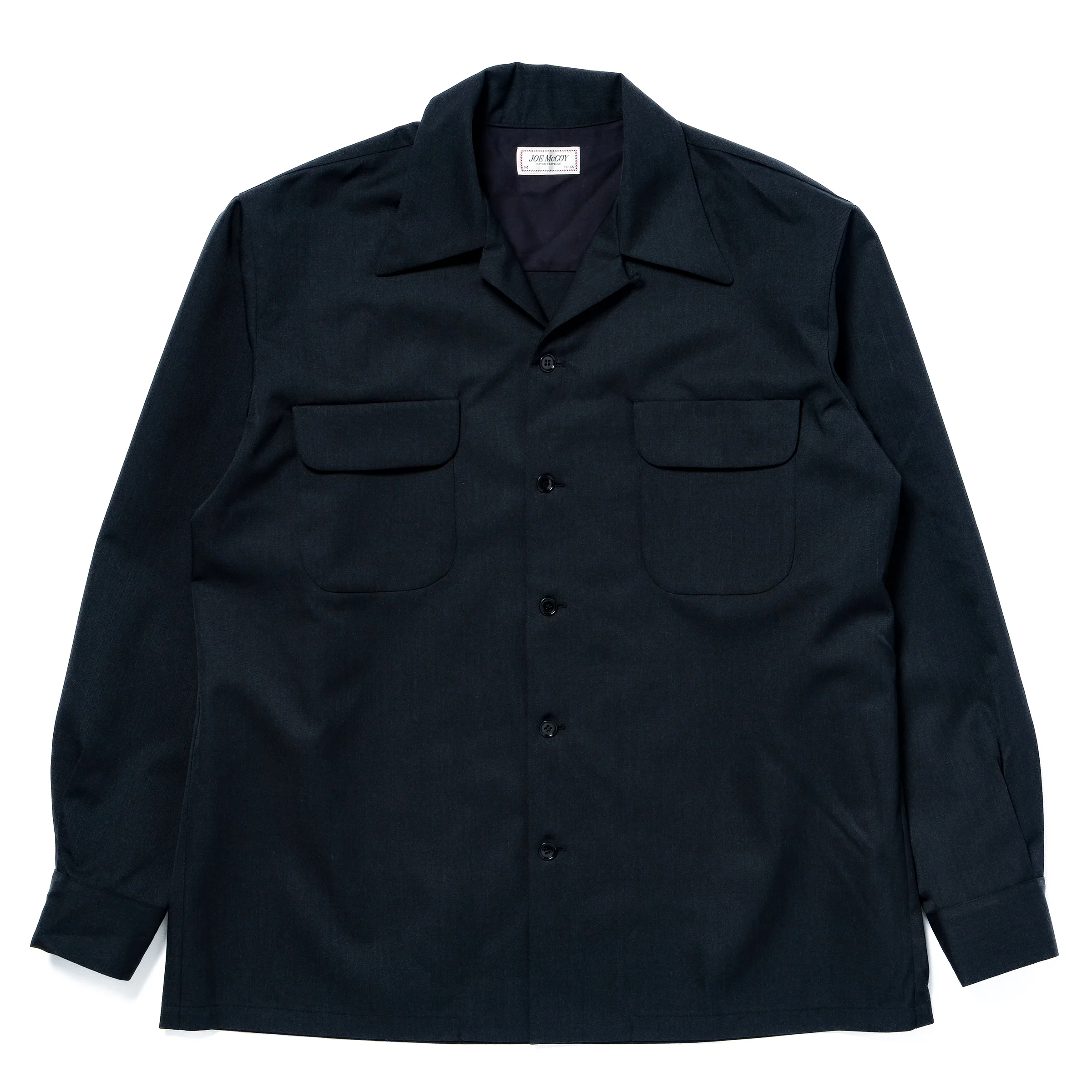 OPEN-COLLAR WOOL SHIRT - Image 2