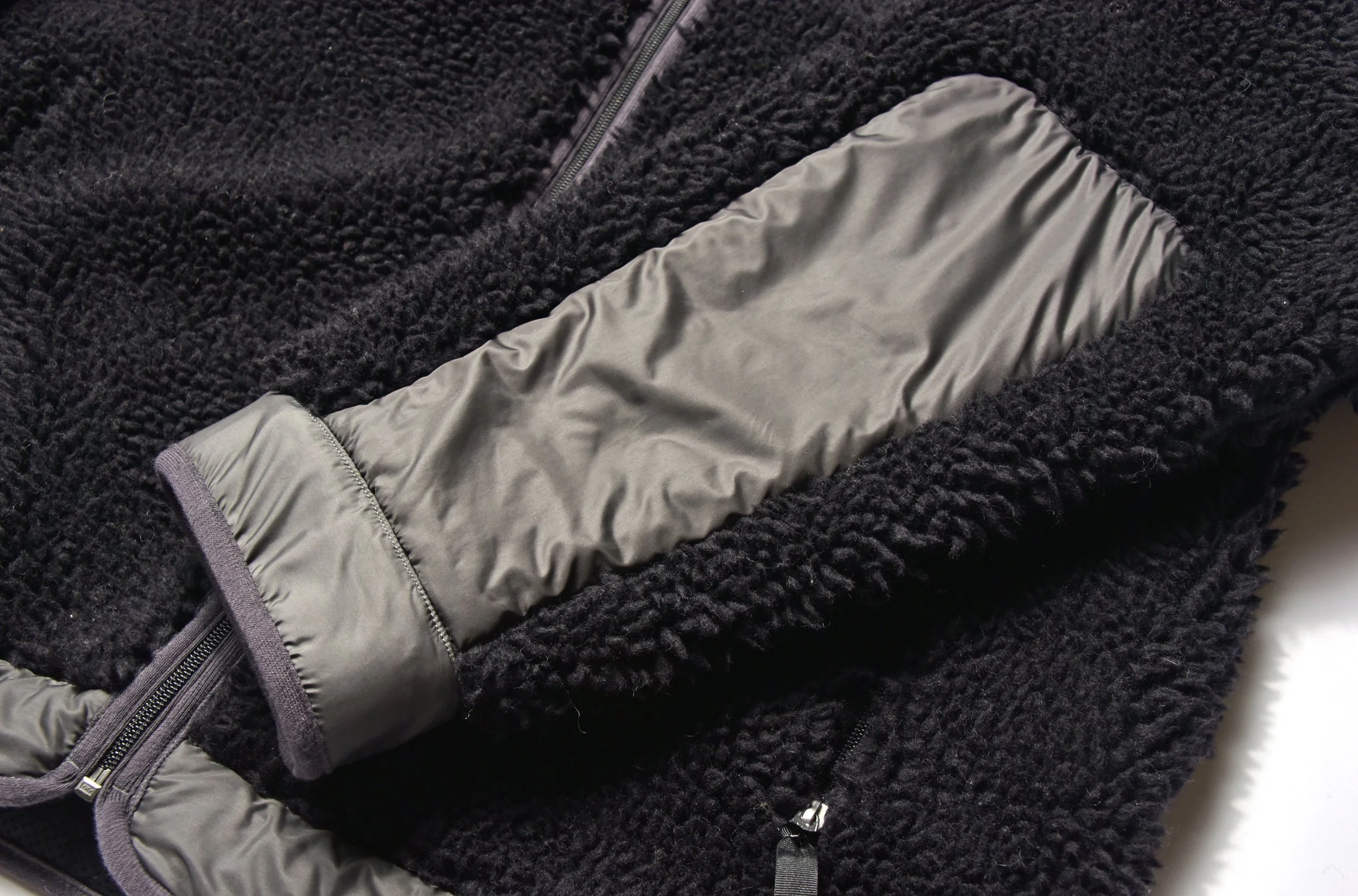 OUTDOOR WOOL PILE HOODED JACKET - Image 3