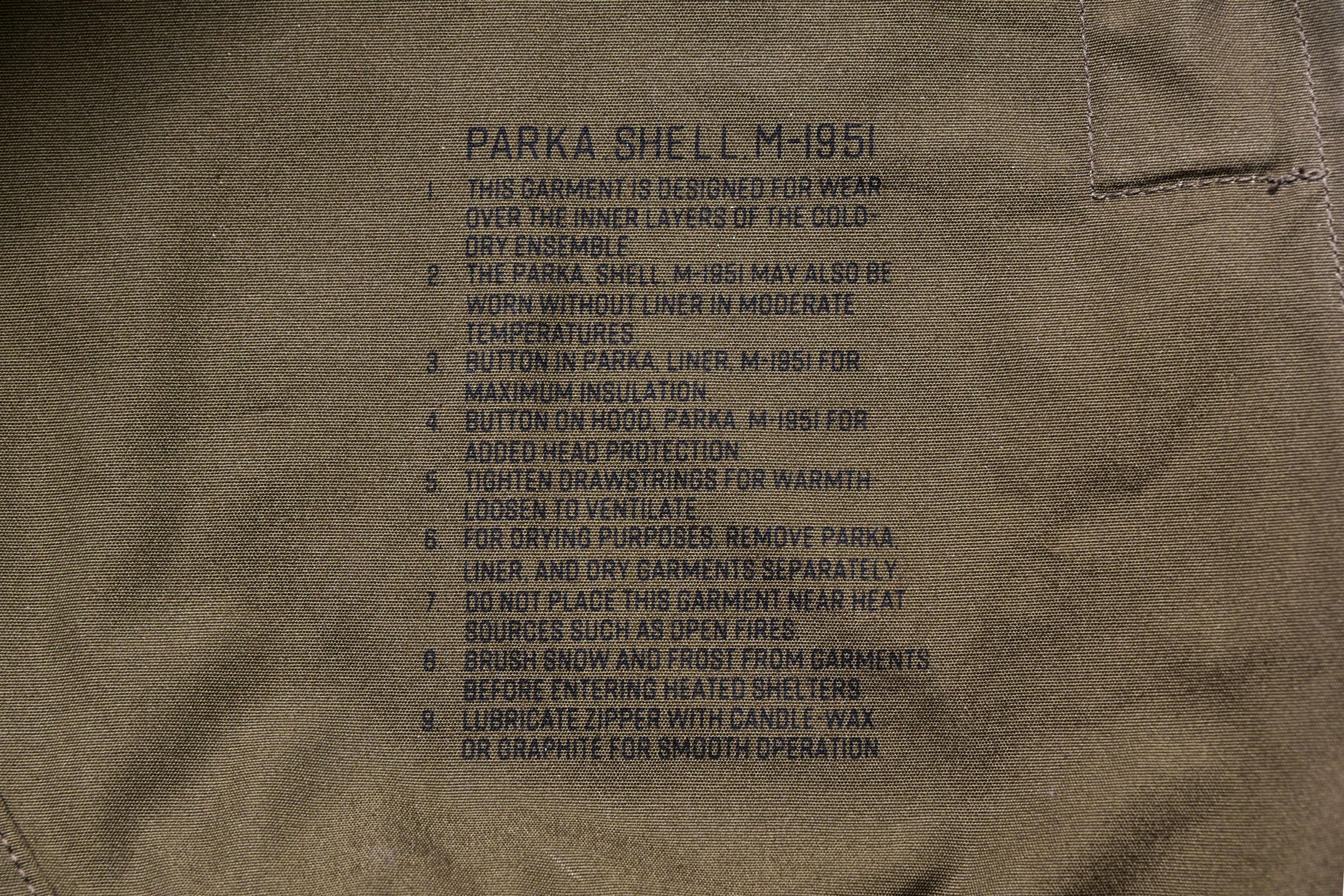 PARKA-SHELL, M-1951 - Image 5