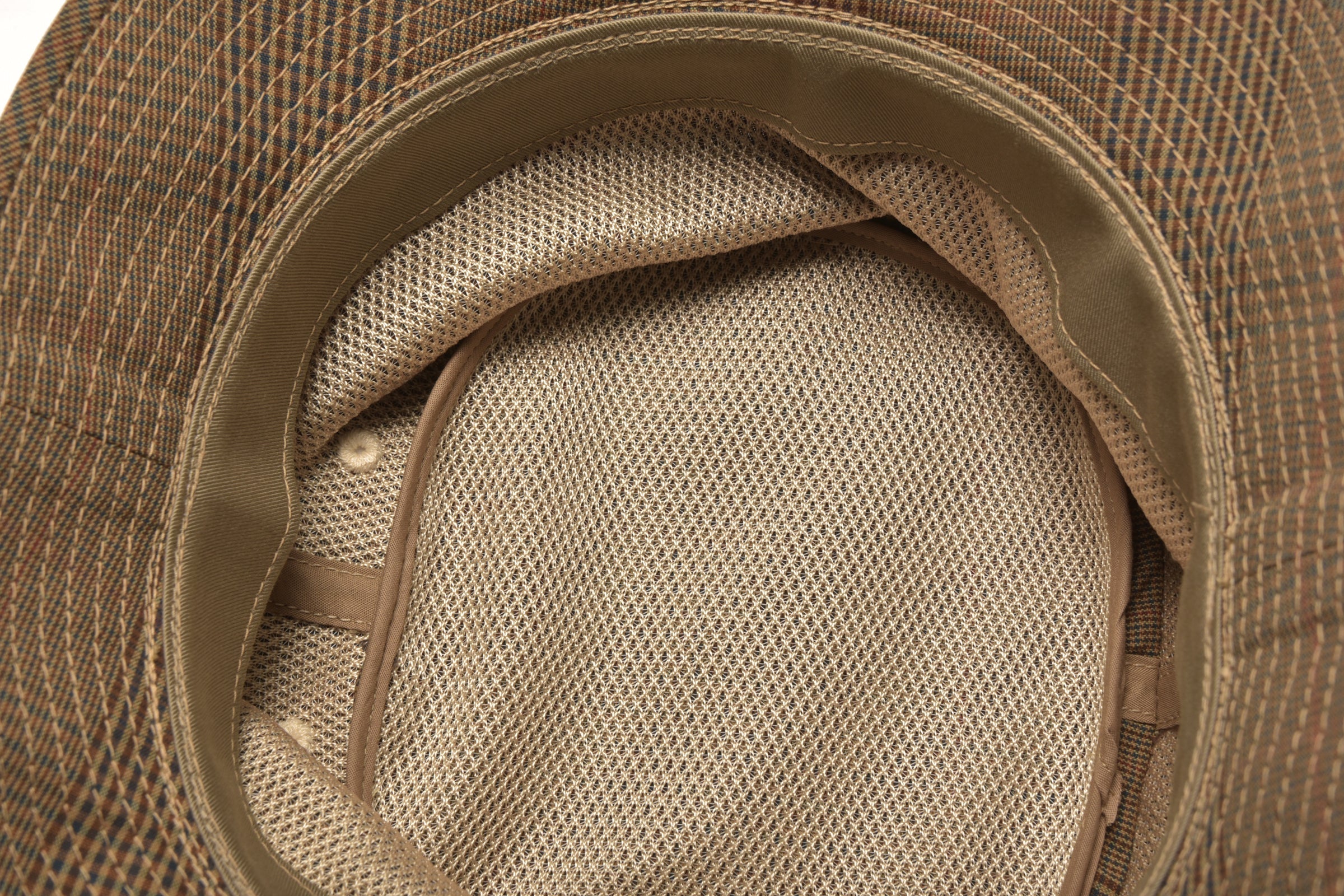PLAID-CHECK RAIN WEATHER HAT - Image 4