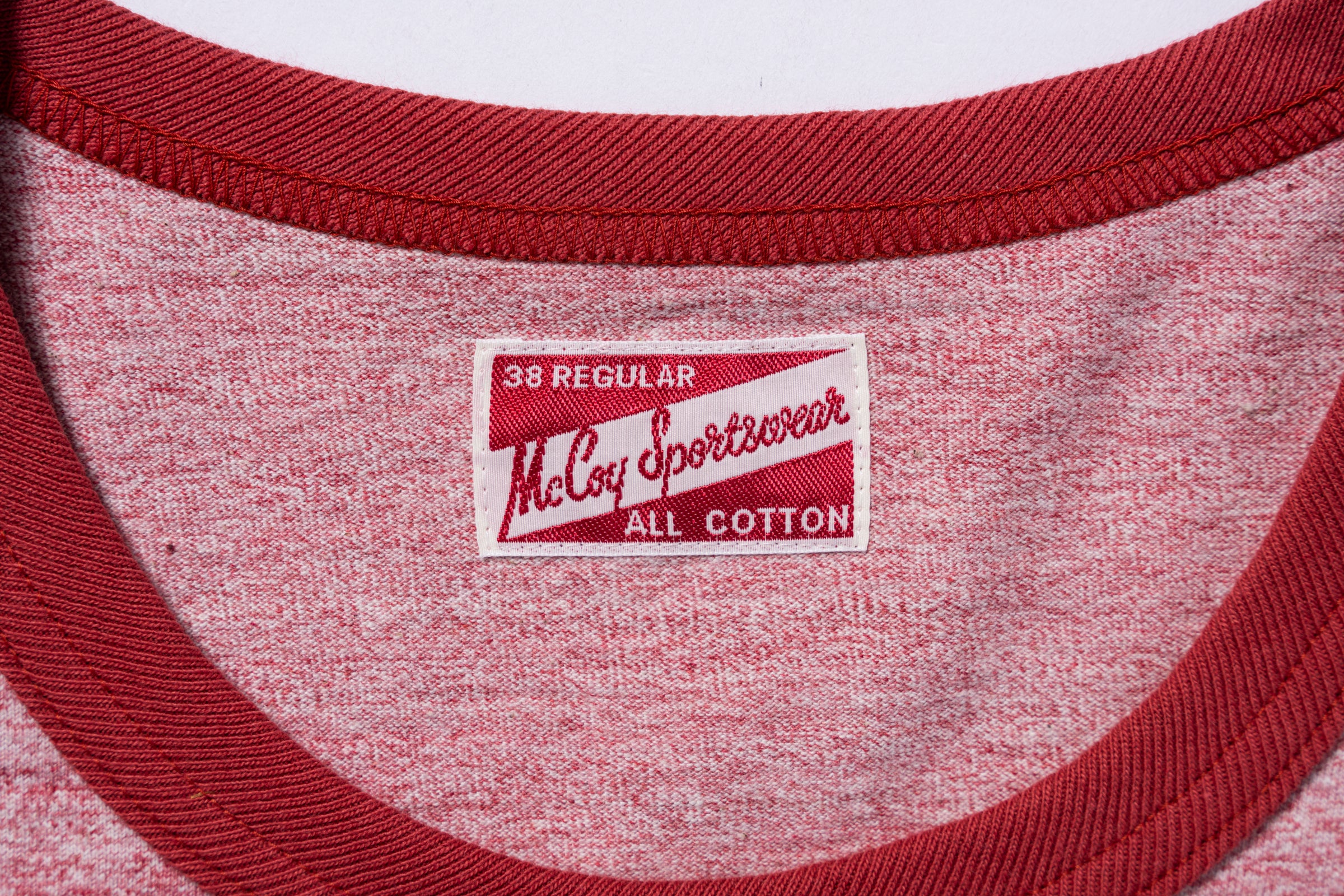 POCKET TEE / HEATHER COLOR, RINGER - Image 4
