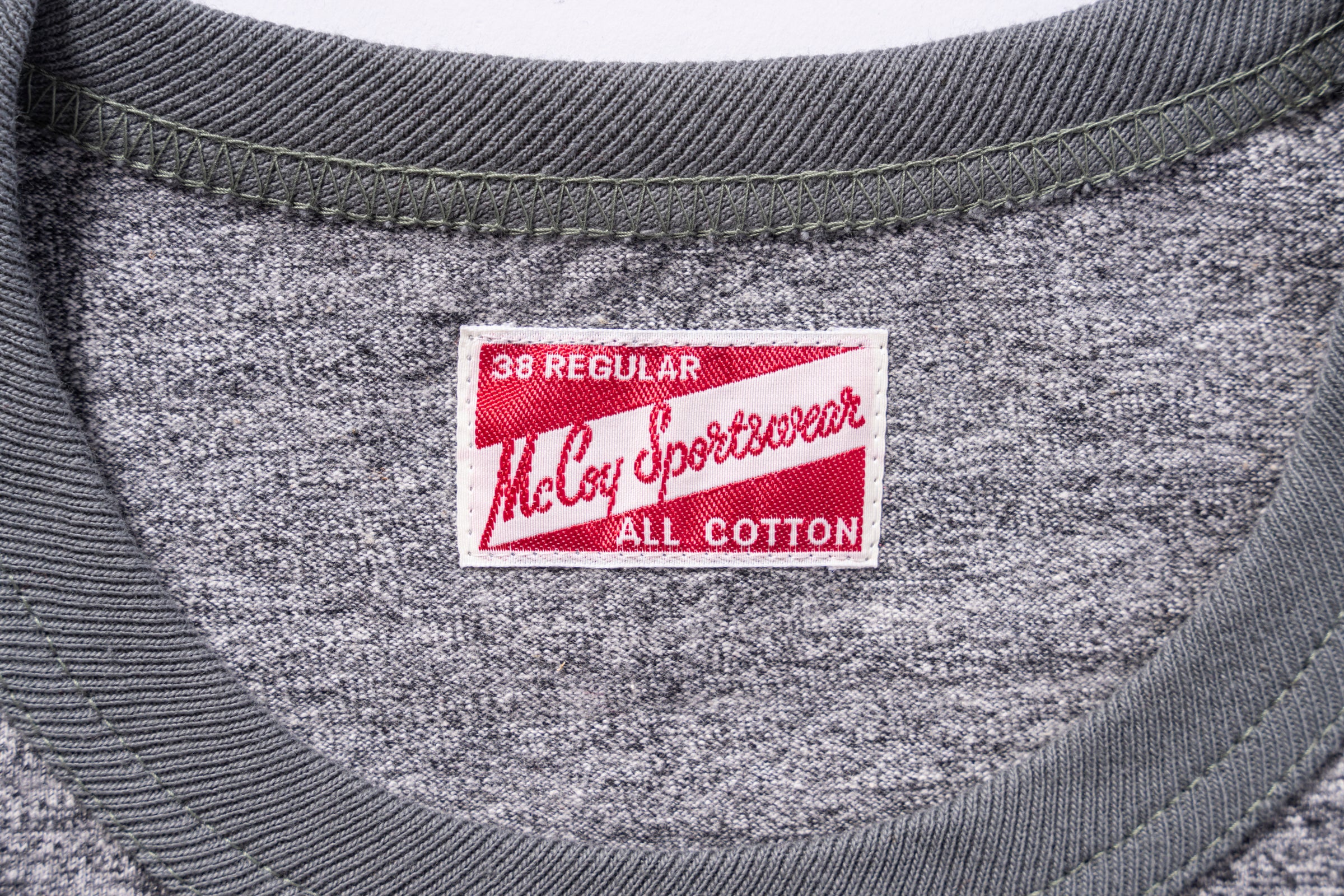 POCKET TEE / HEATHER GRAY, RINGER - Image 4