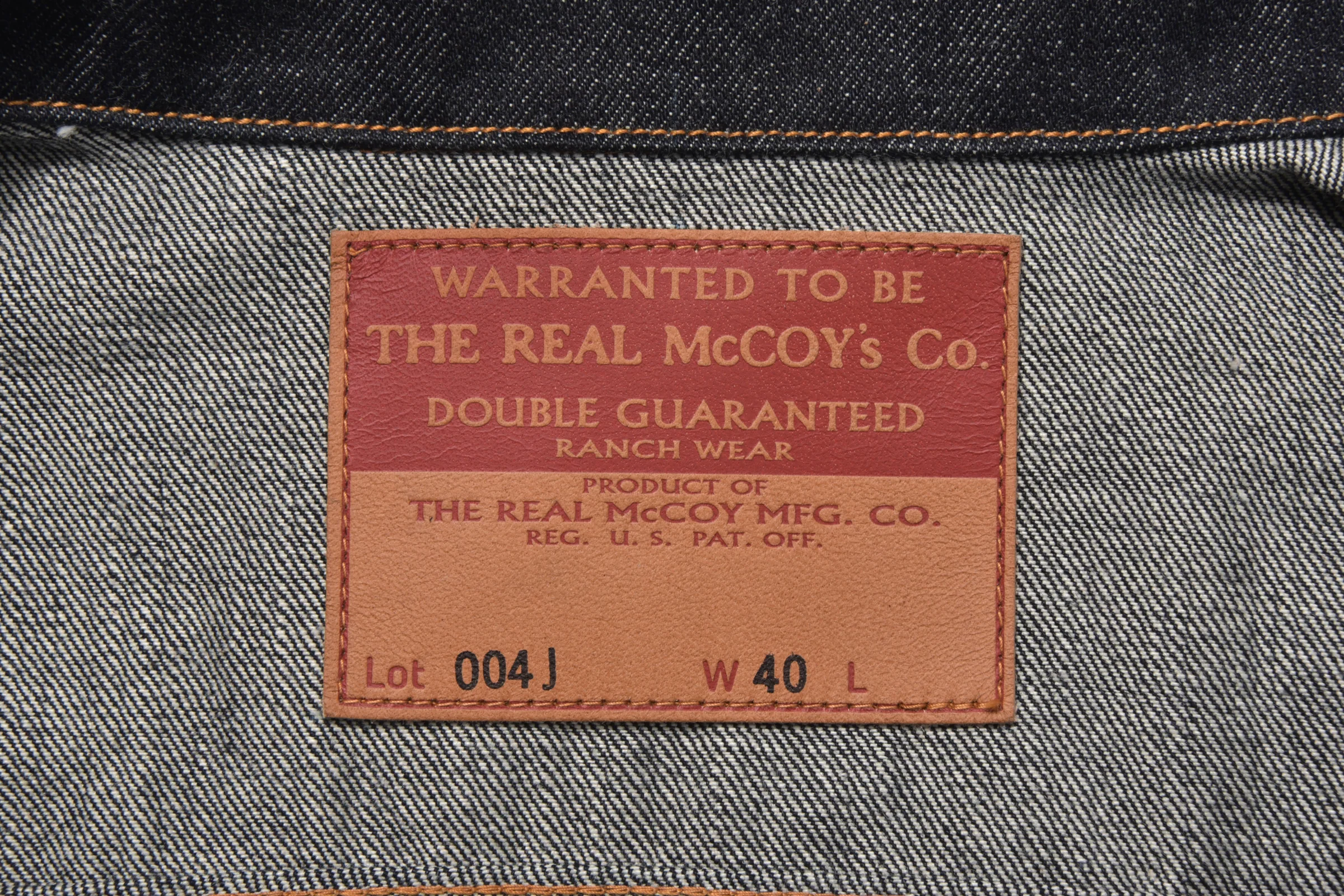 REAL McCOY'S Lot. 004J - Image 7