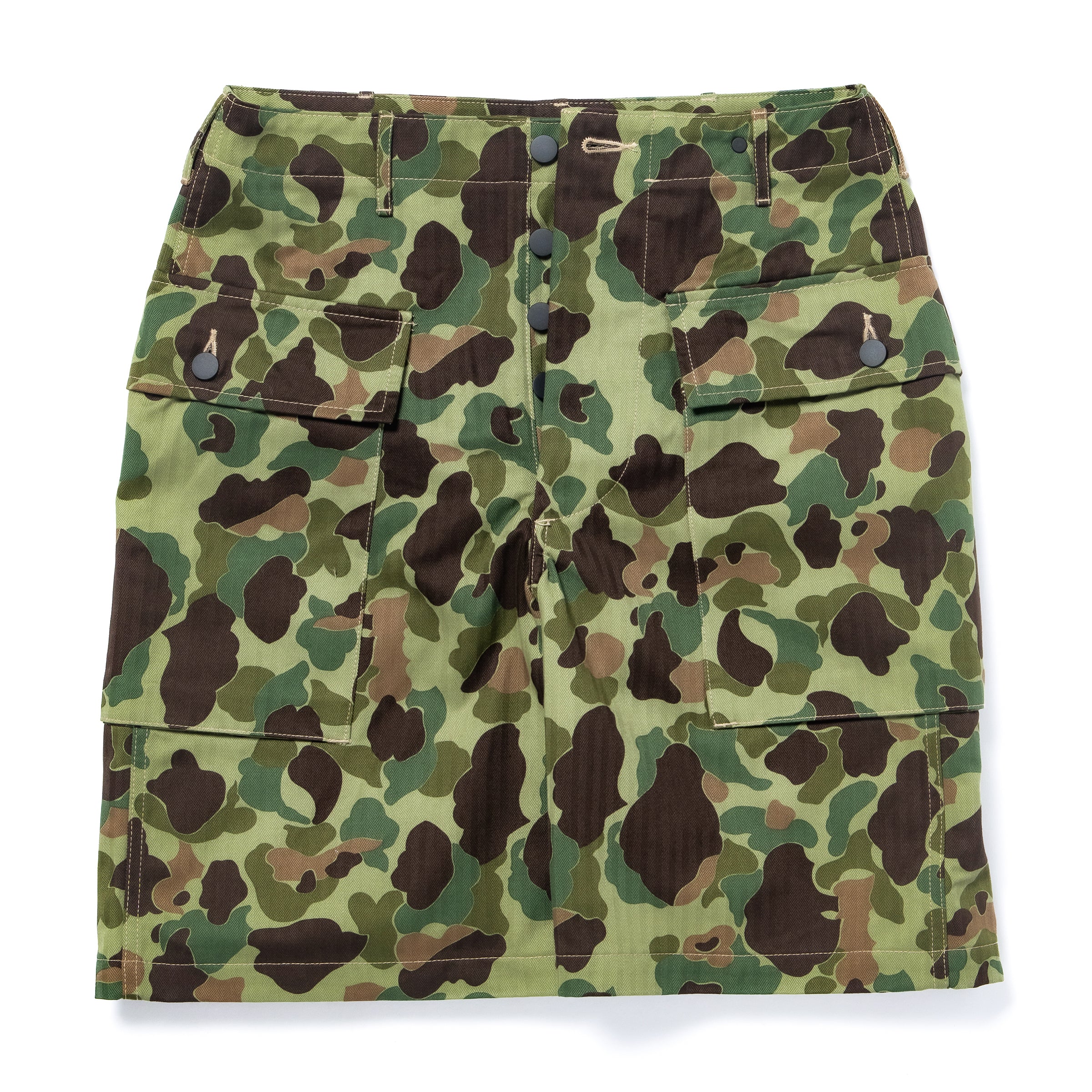 REVERSIBLE FROGSKIN CAMOUFLAGE SHORTS - Image 2