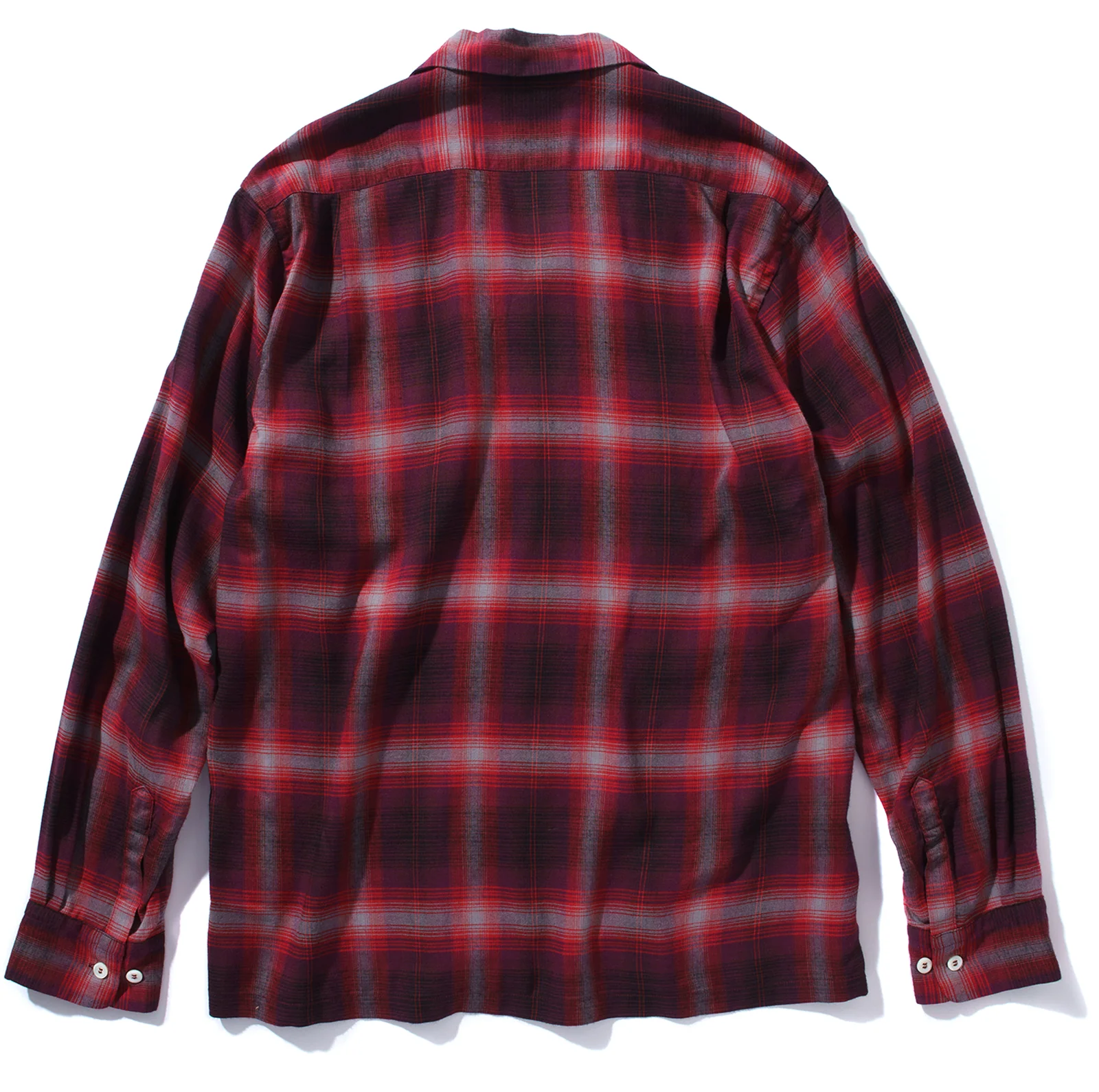 SHADOW CHECK RAYON SHIRT - Image 3