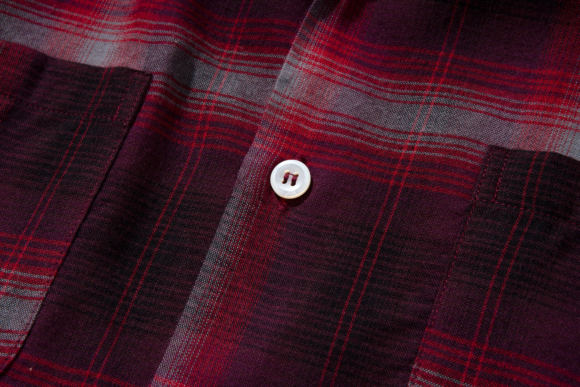 SHADOW CHECK RAYON SHIRT - Image 4