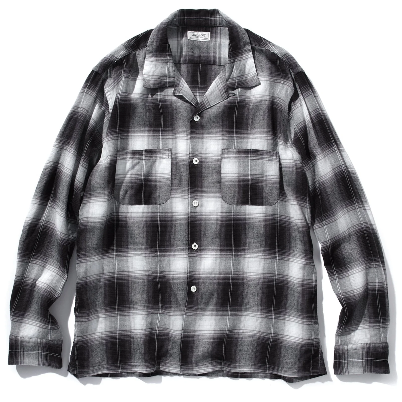 SHADOW CHECK RAYON SHIRT - Image 2
