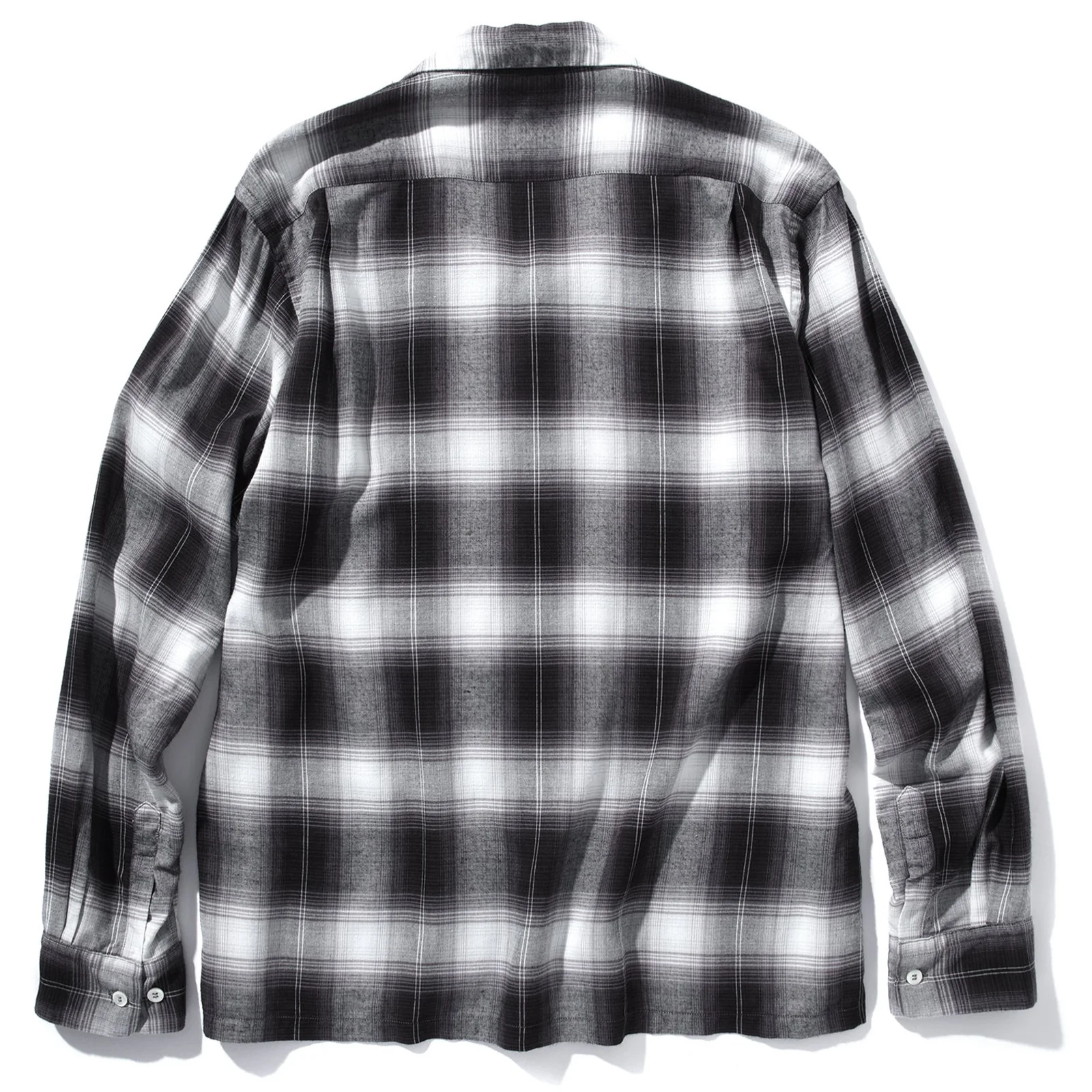 SHADOW CHECK RAYON SHIRT - Image 3