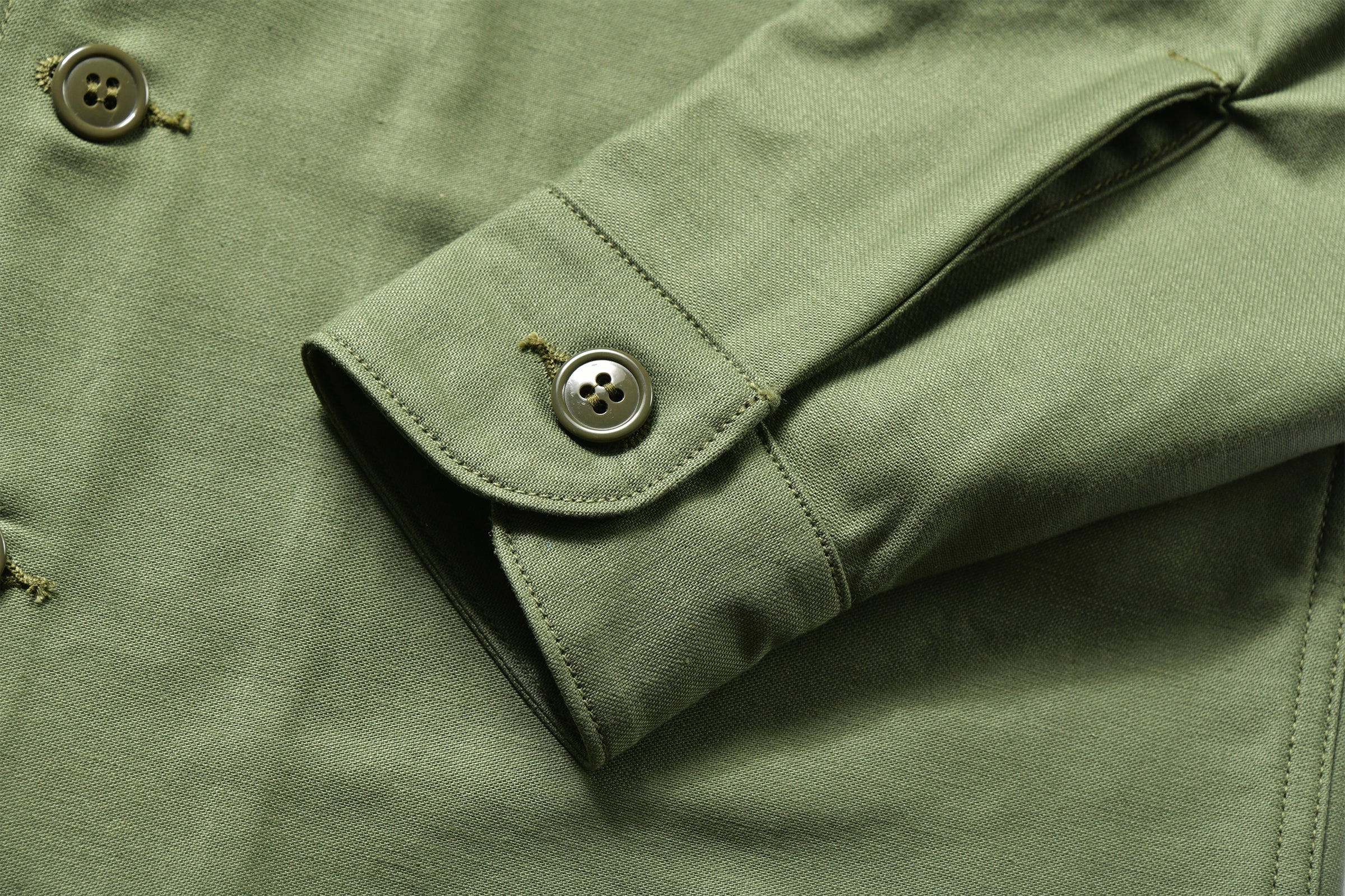 SHIRT, MAN'S, COTTON SATEEN, OG-107 - Image 8