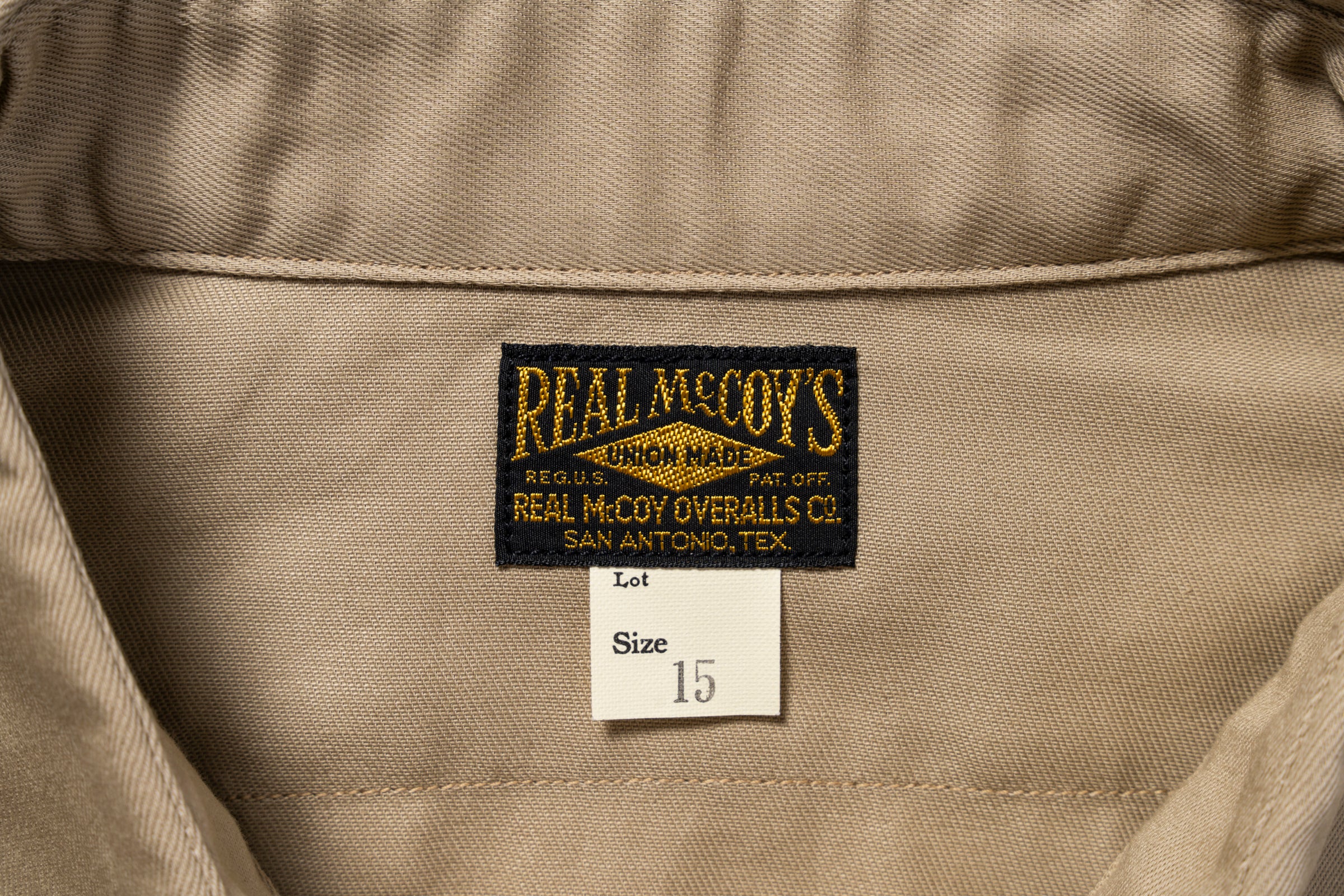 KHAKI SHIRT L/S (MODIFY) - Image 4