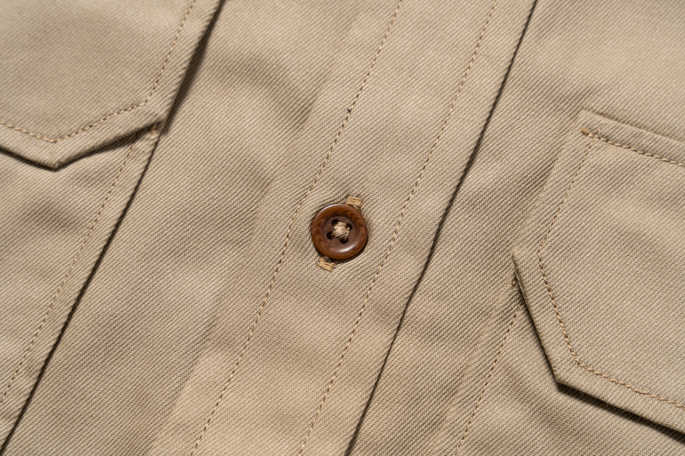 KHAKI SHIRT L/S (MODIFY) - Image 5