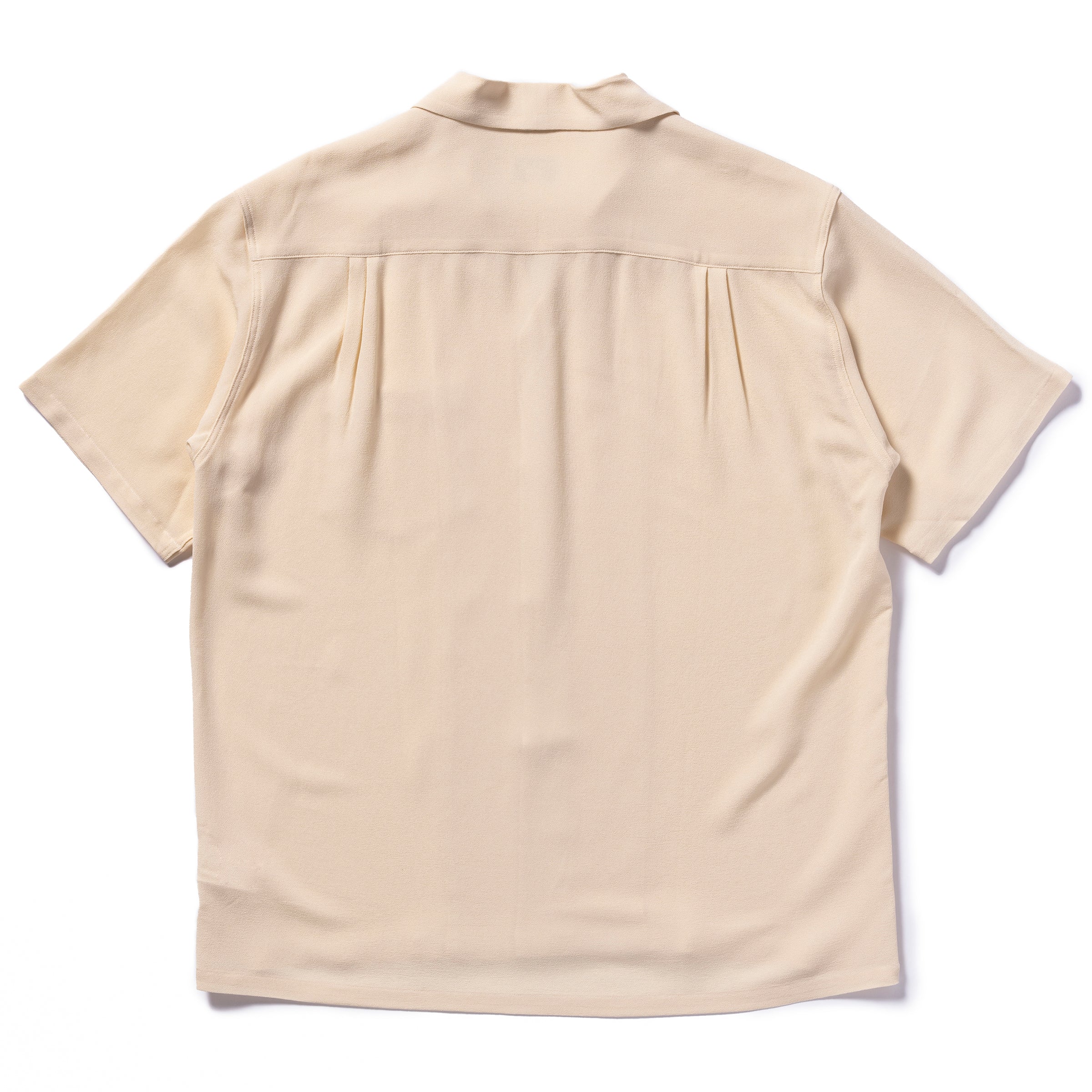 SILK RAYON OPEN COLLAR SHIRT - Image 3