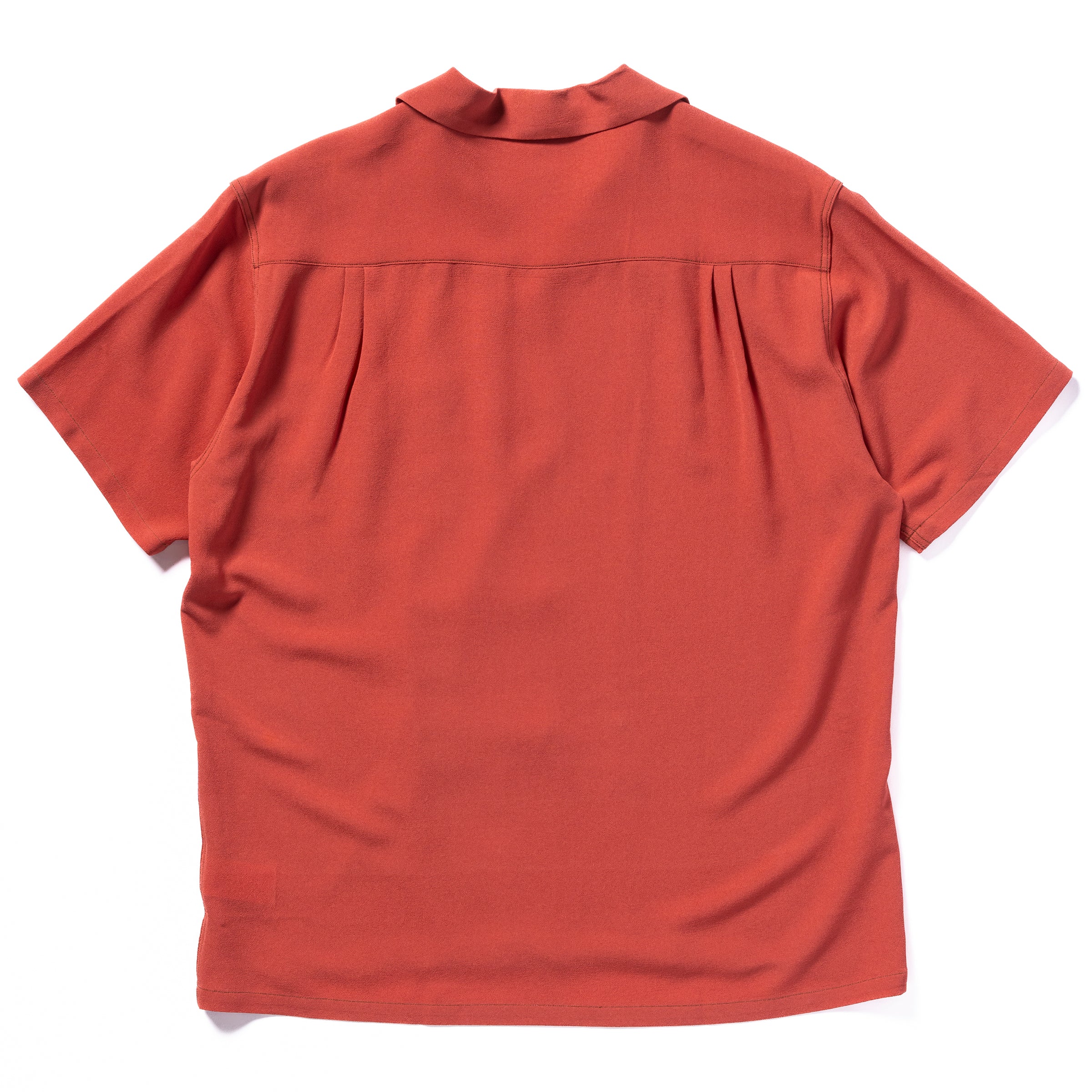 SILK RAYON OPEN COLLAR SHIRT - Image 3