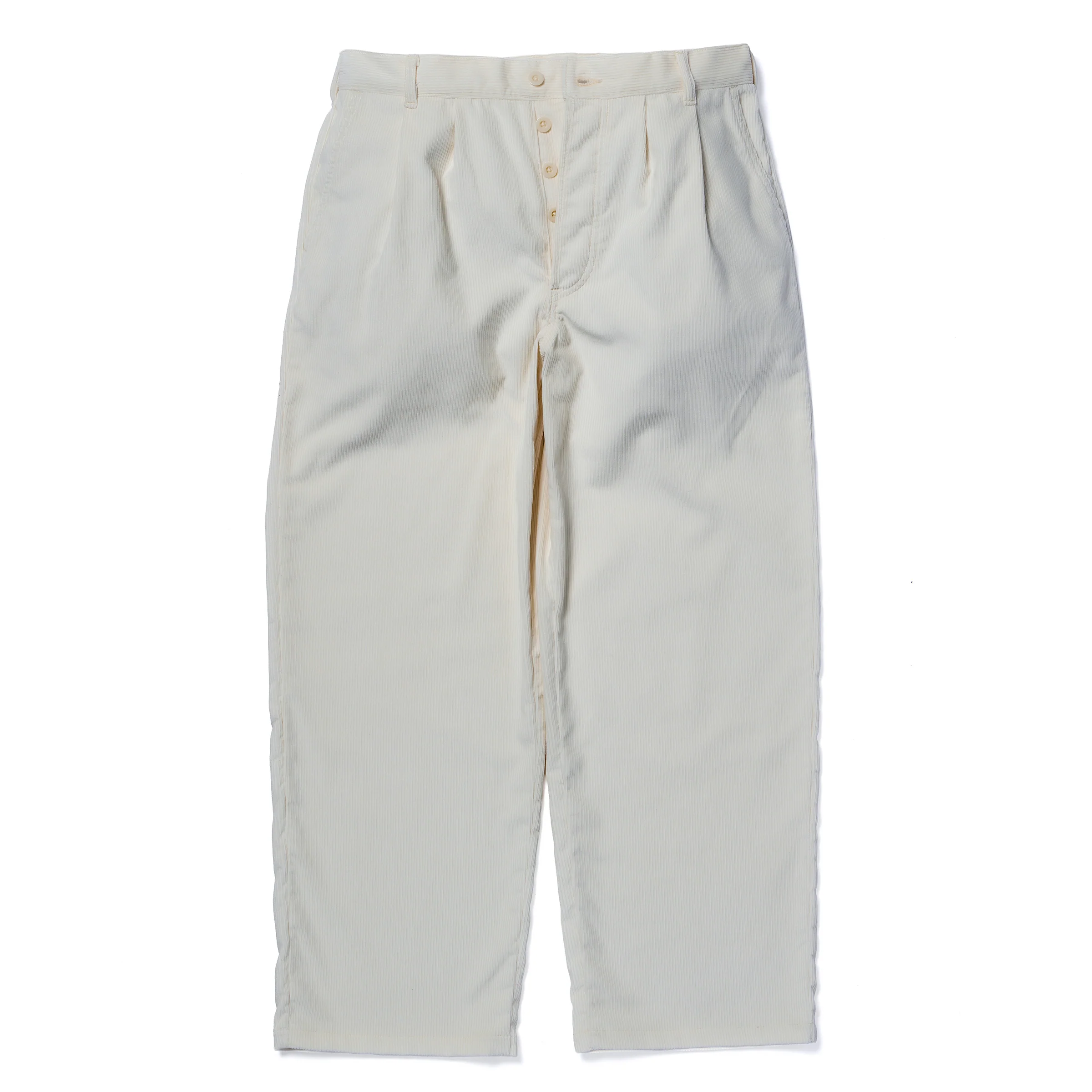 DOUBLE-PLEAT CORDUROY TROUSERS - Image 2