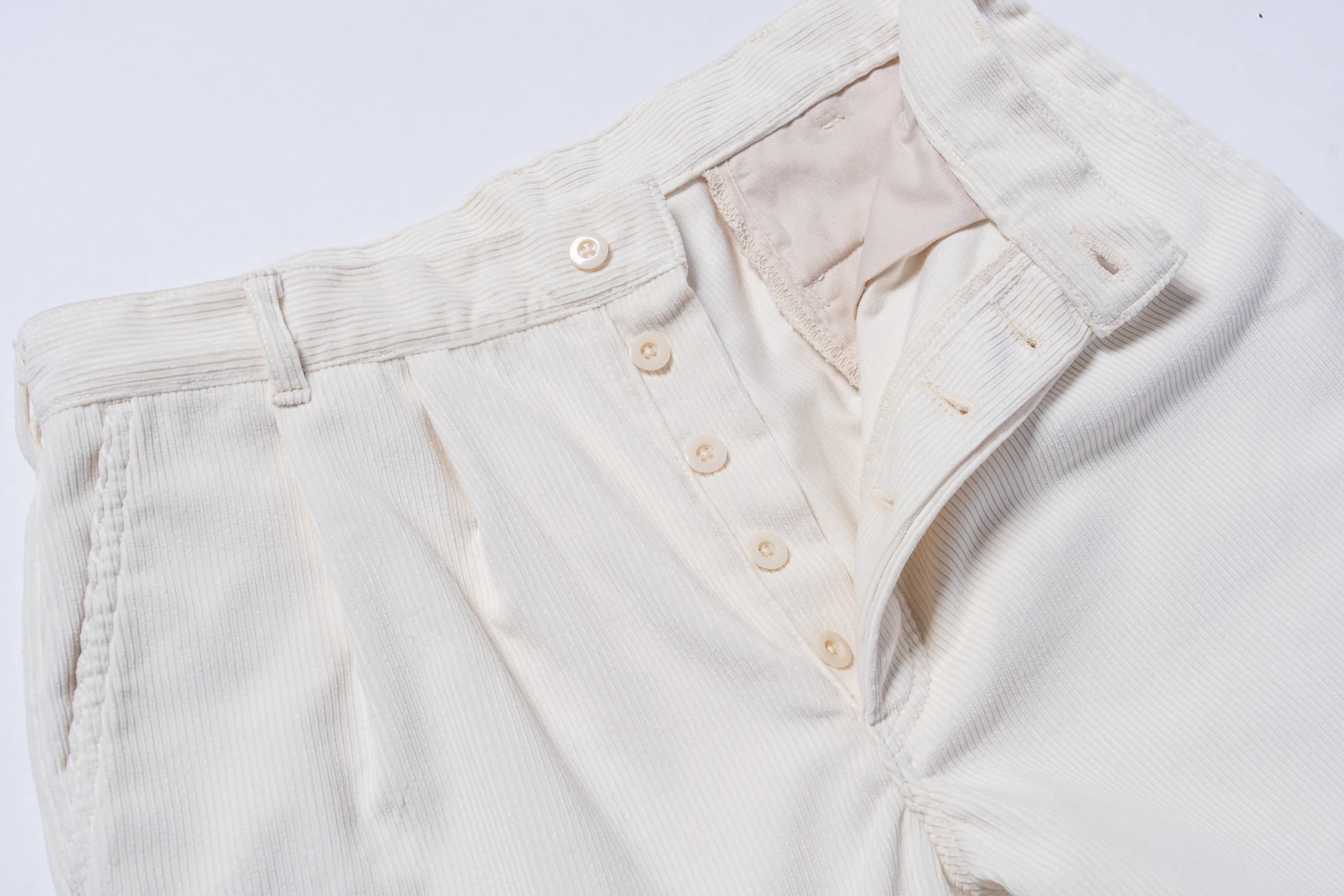 DOUBLE-PLEAT CORDUROY TROUSERS - Image 5