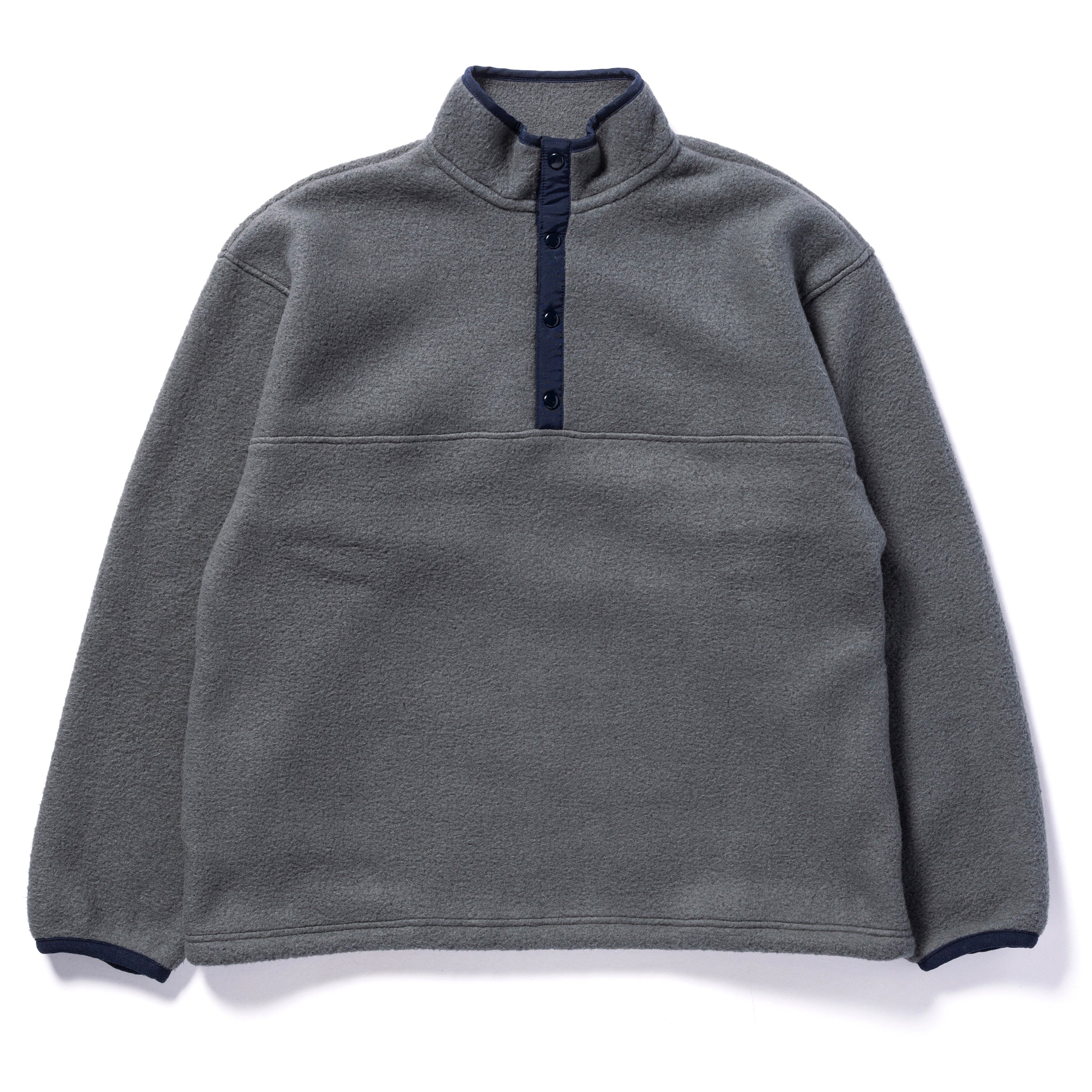 SNAP FRONT PULL-OVER FLEECE - Image 2