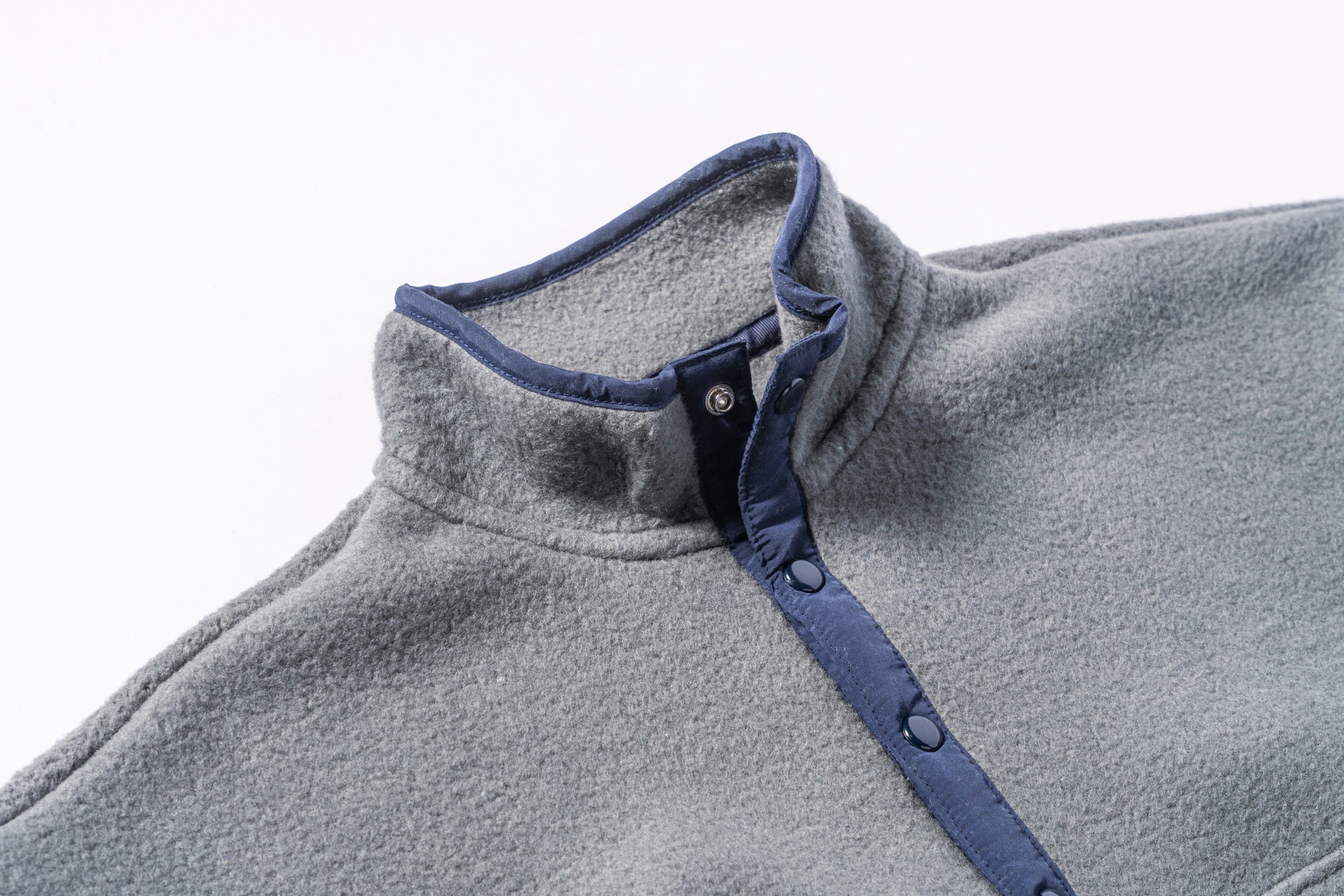 SNAP FRONT PULL-OVER FLEECE - Image 5