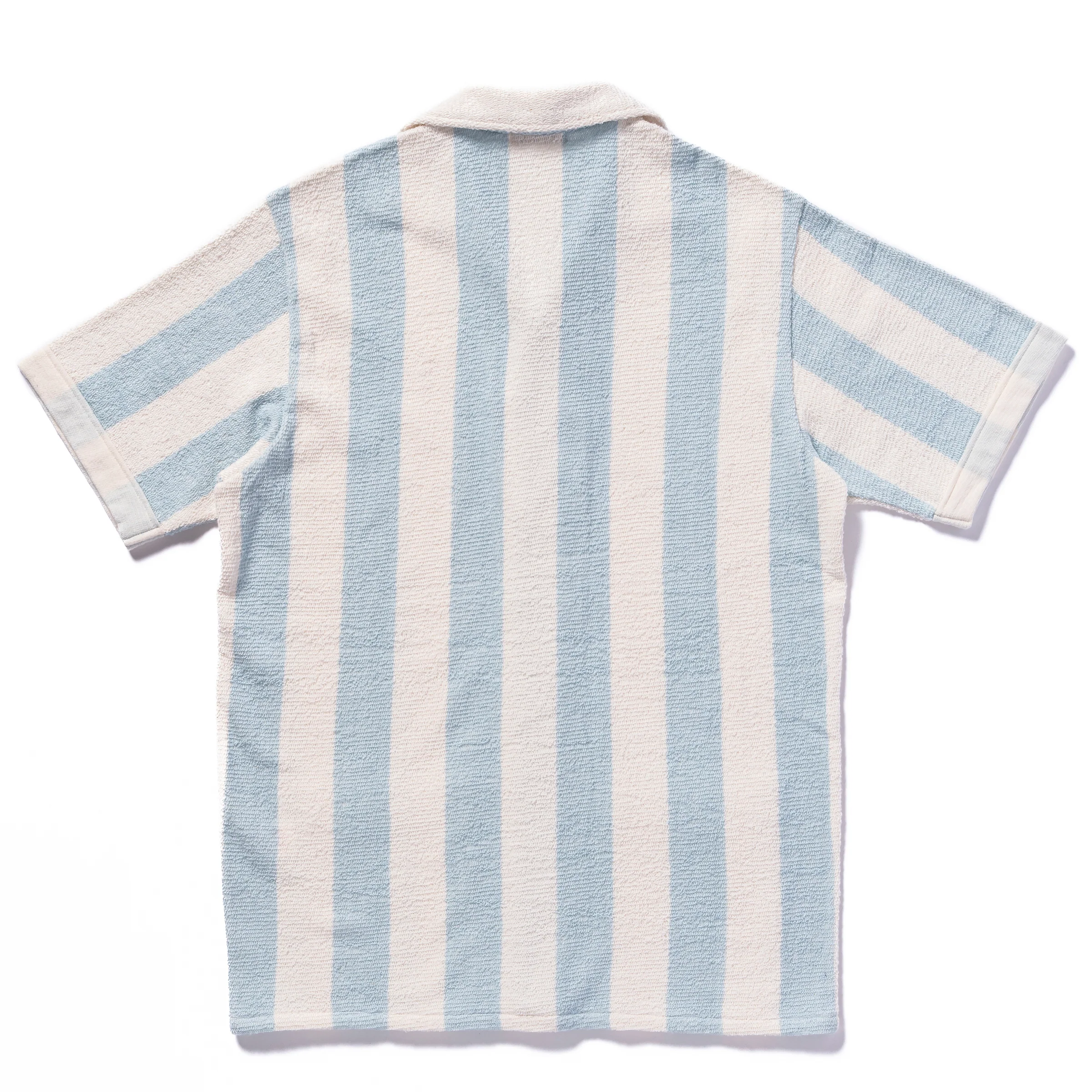 STRIPE COTTON PILE BEACH SHIRT - Image 3