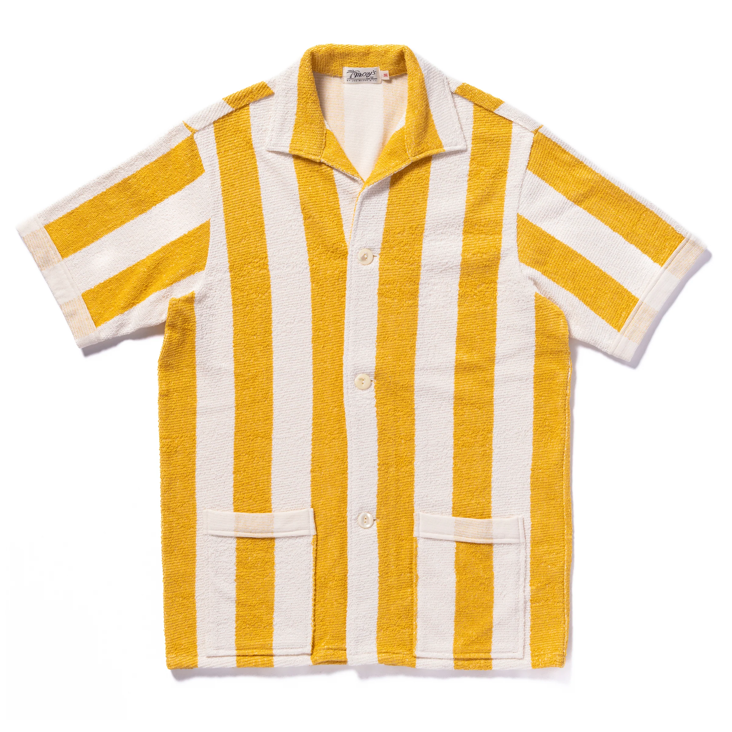 STRIPE COTTON PILE BEACH SHIRT - Image 2