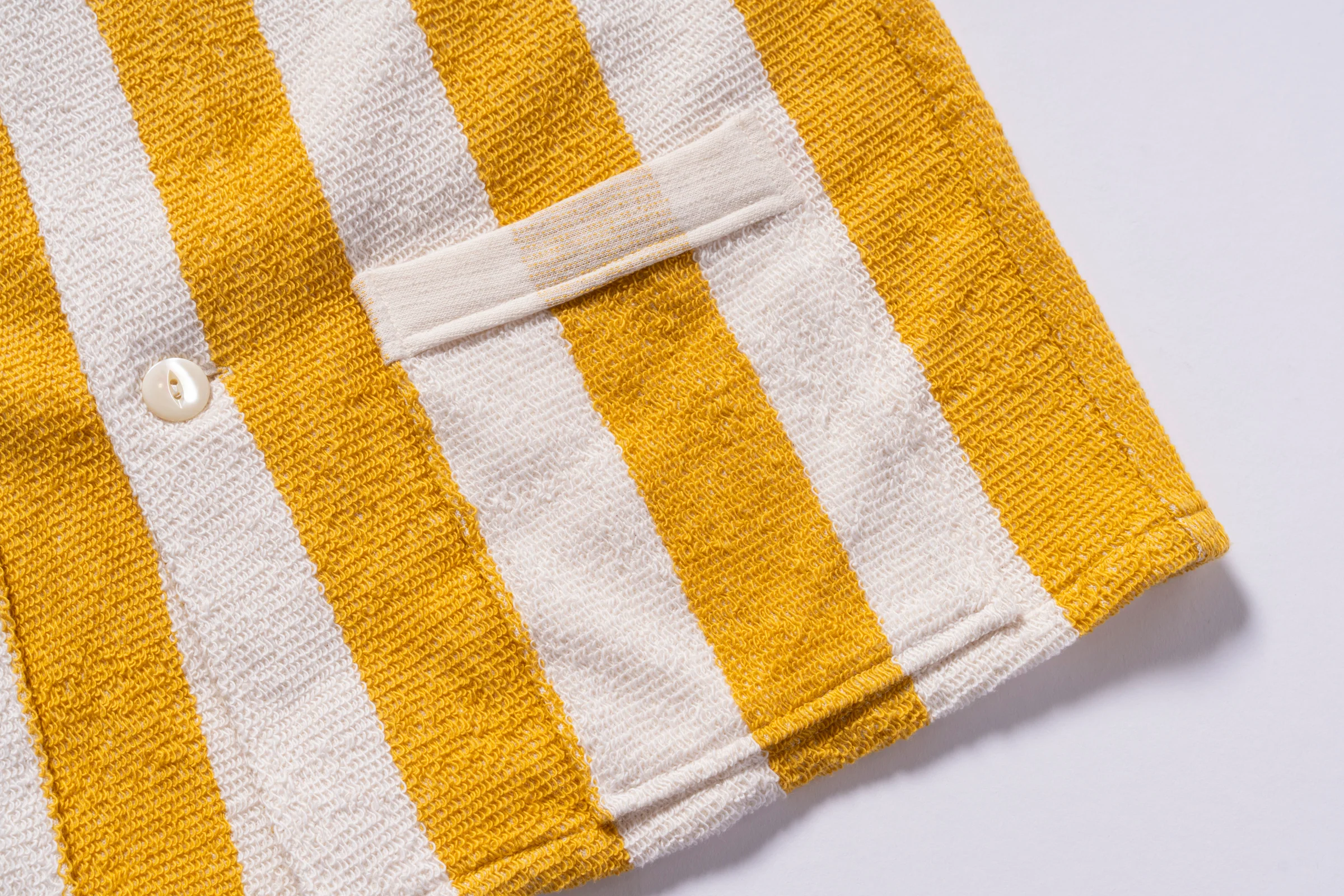 STRIPE COTTON PILE BEACH SHIRT - Image 6