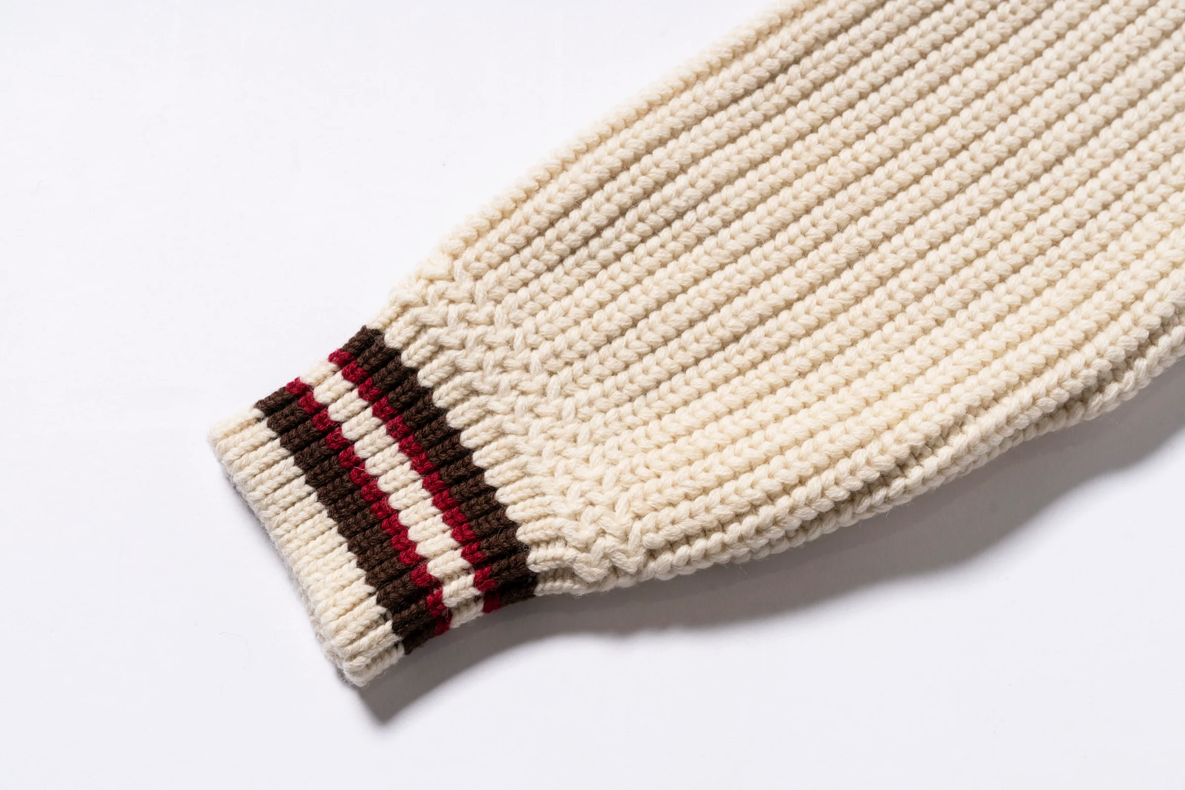 STRIPED SHAWL COLLAR CARDIGAN - Image 8