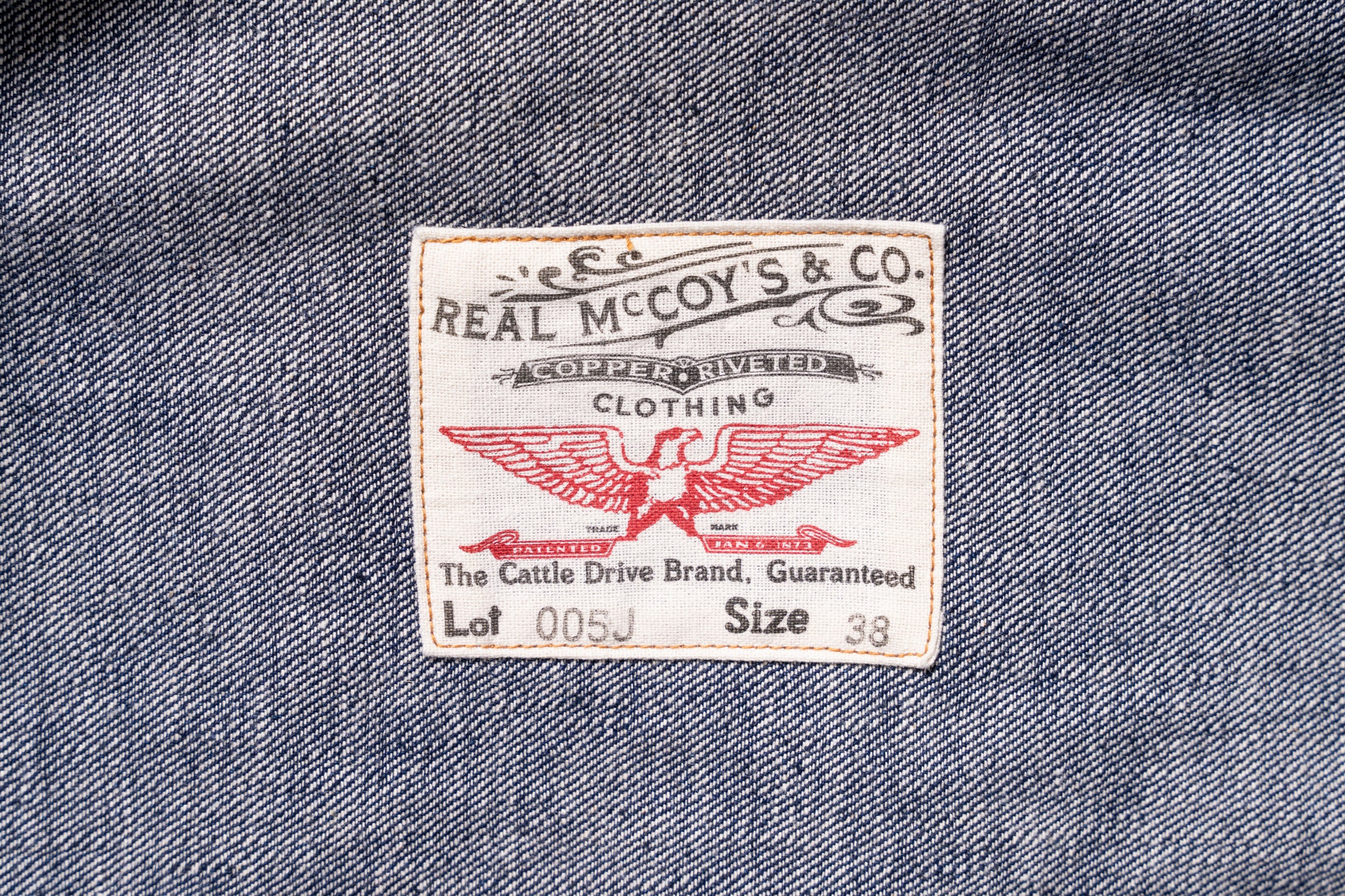 THE REAL McCOY’S LOT. 005J - Image 4