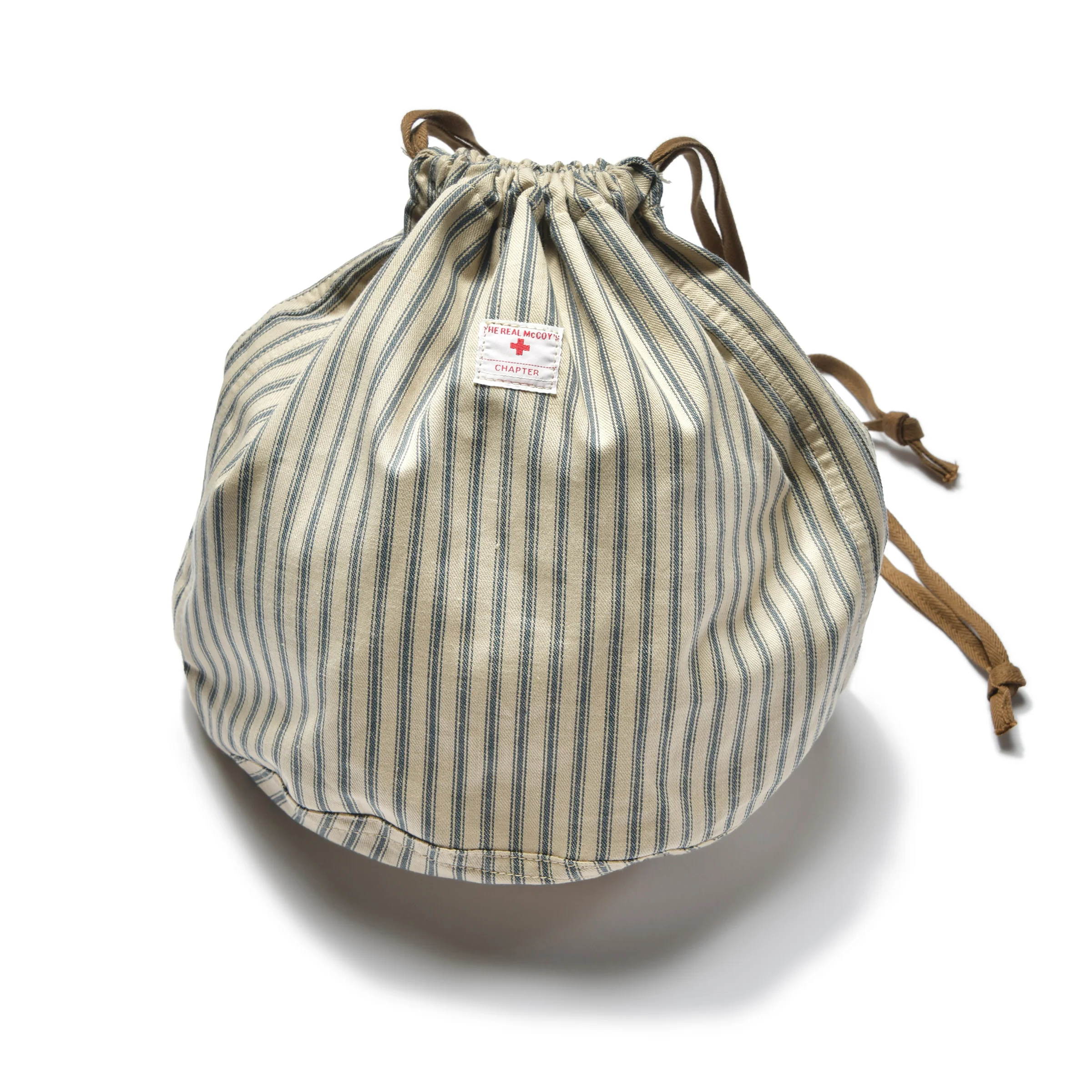 TICKING STRIPE POUCH BAG - Image 2