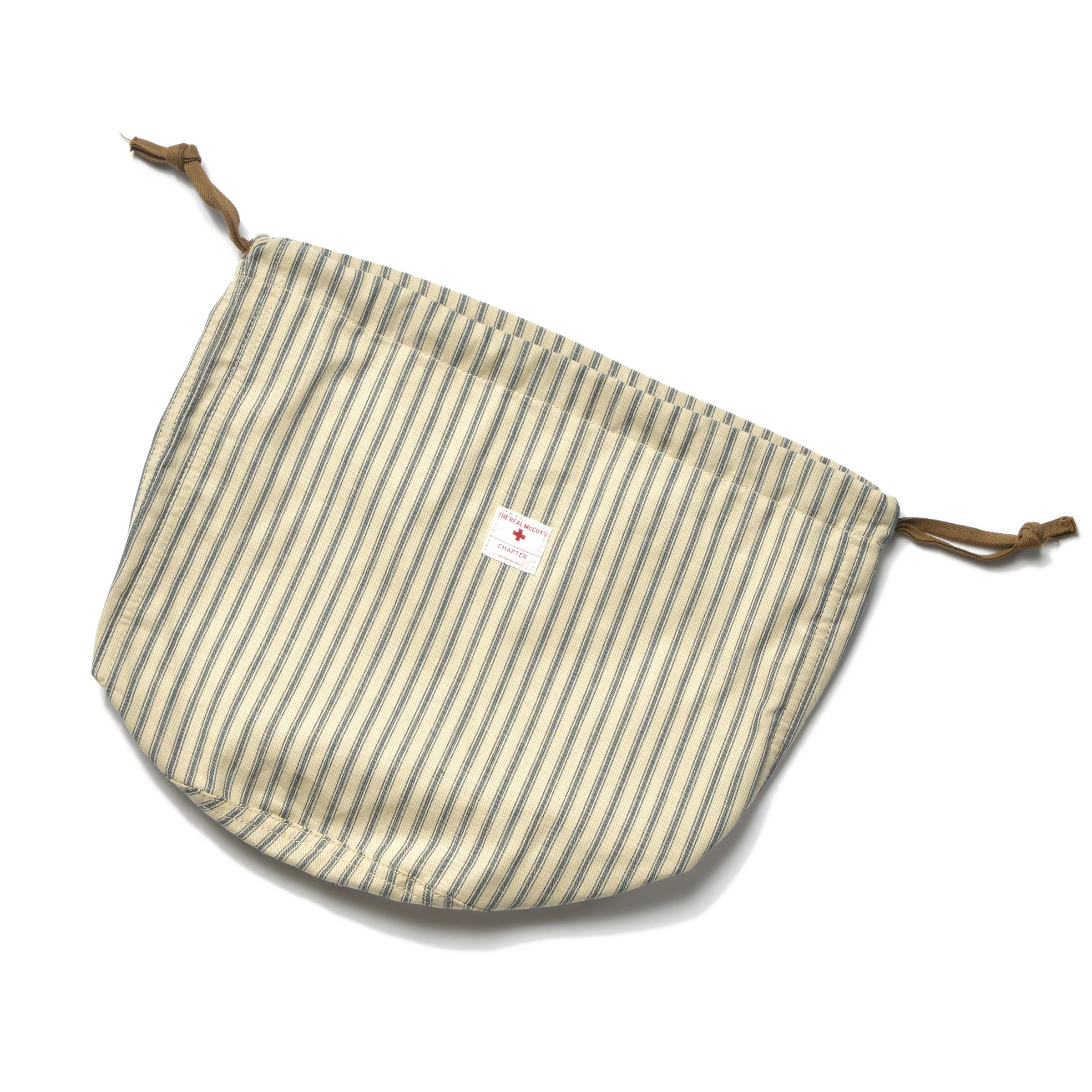 TICKING STRIPE POUCH BAG - Image 3