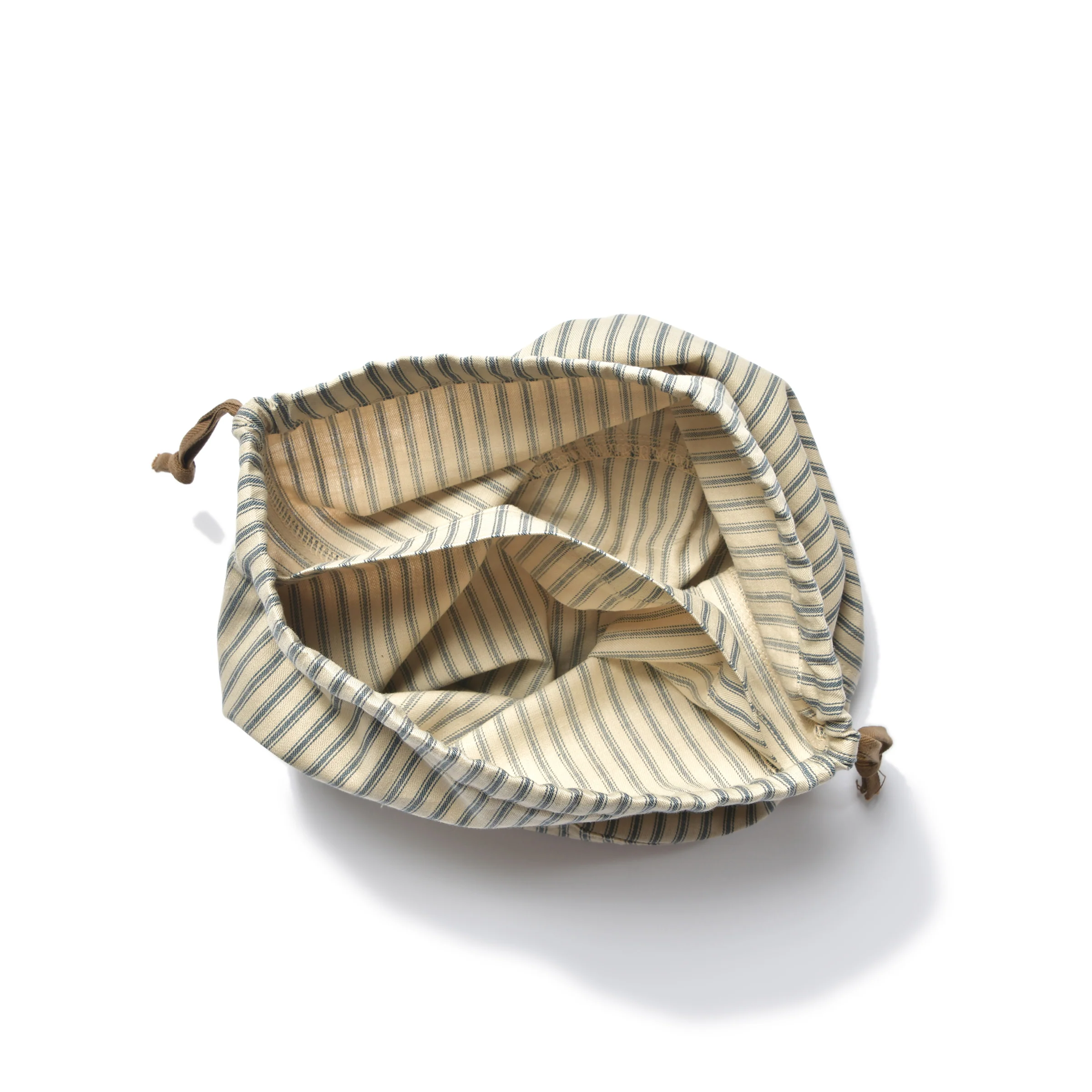 TICKING STRIPE POUCH BAG - Image 6